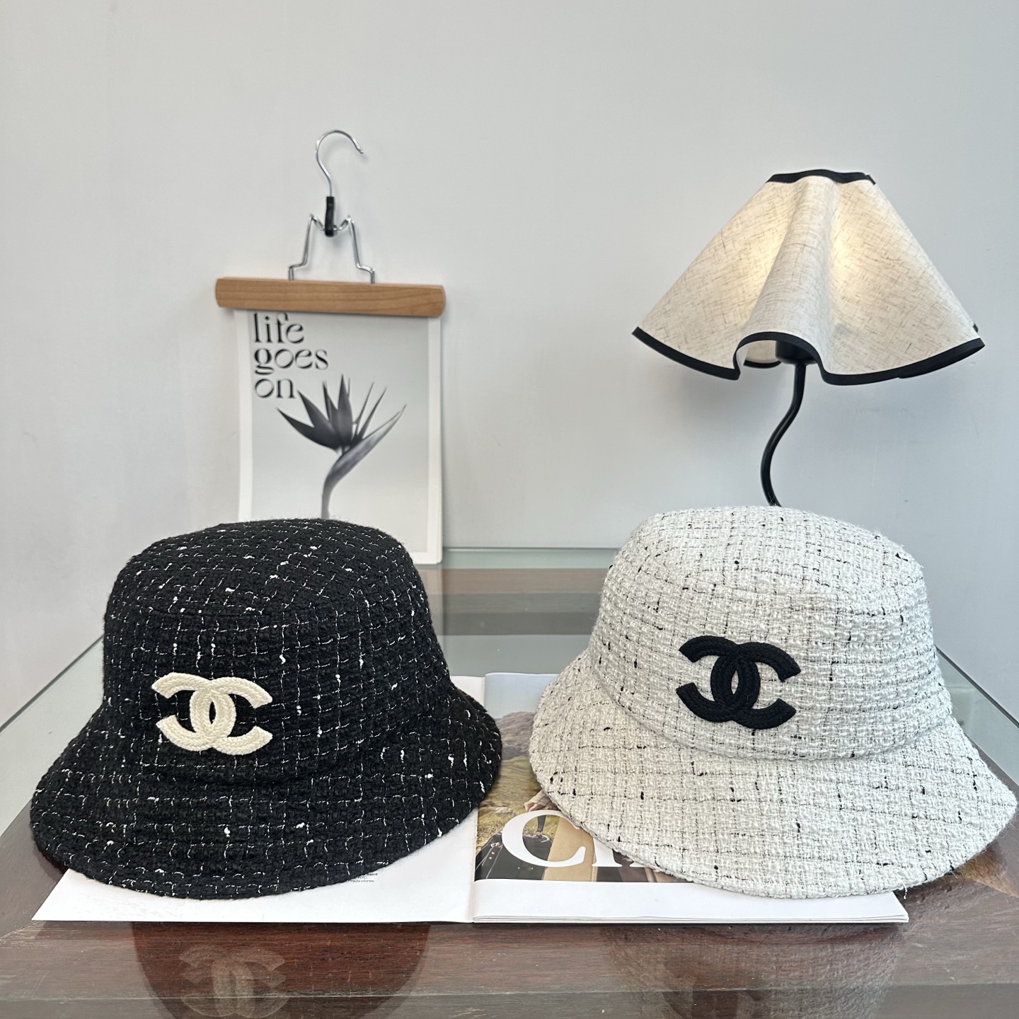 Chanel CHANEL香奈儿 渔夫帽 款 轻盈透气。完美版型，对格精准无误， 品质，独家 摄，男女适用