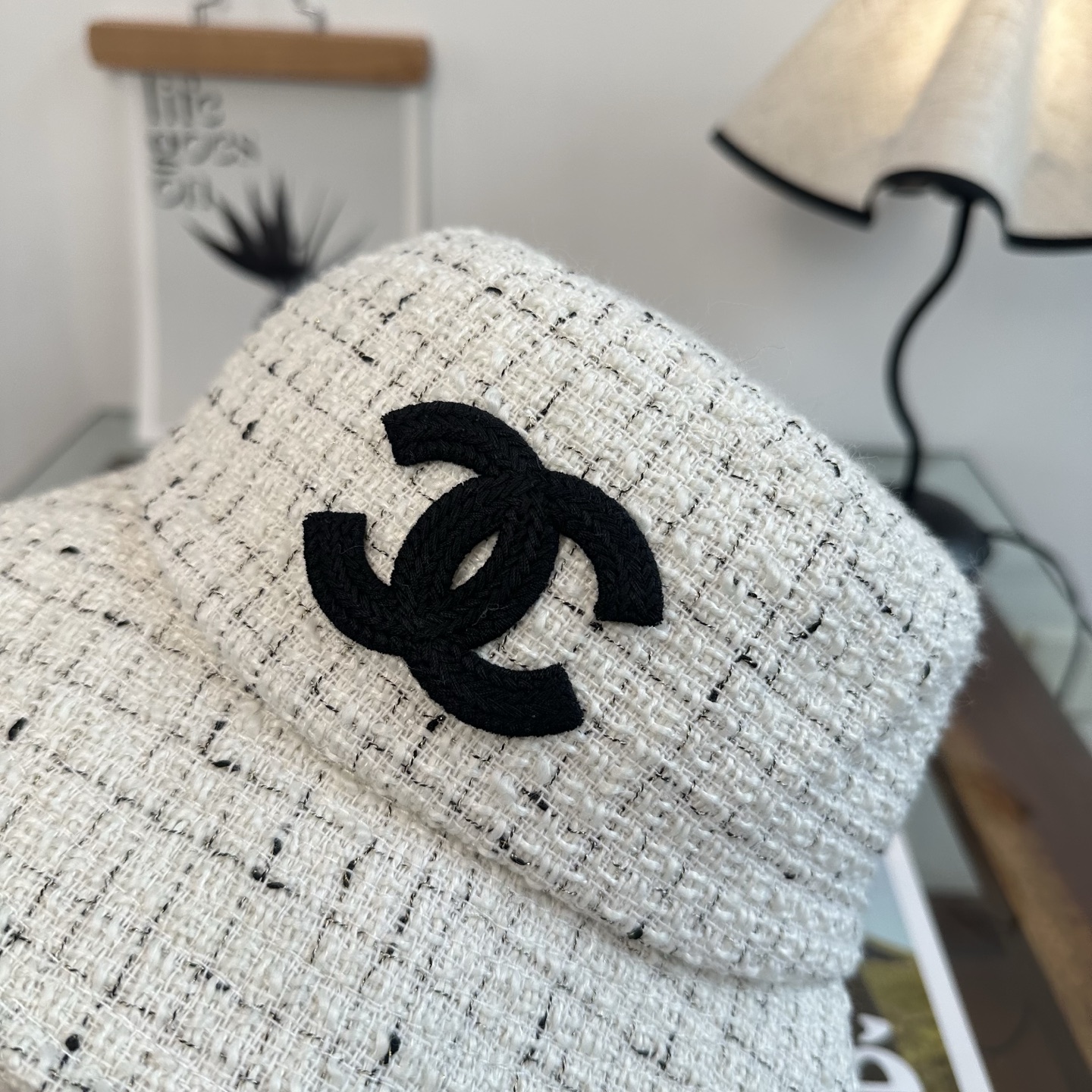 Chanel CHANEL香奈儿 渔夫帽 款 轻盈透气。完美版型，对格精准无误， 品质，独家 摄，男女适用
