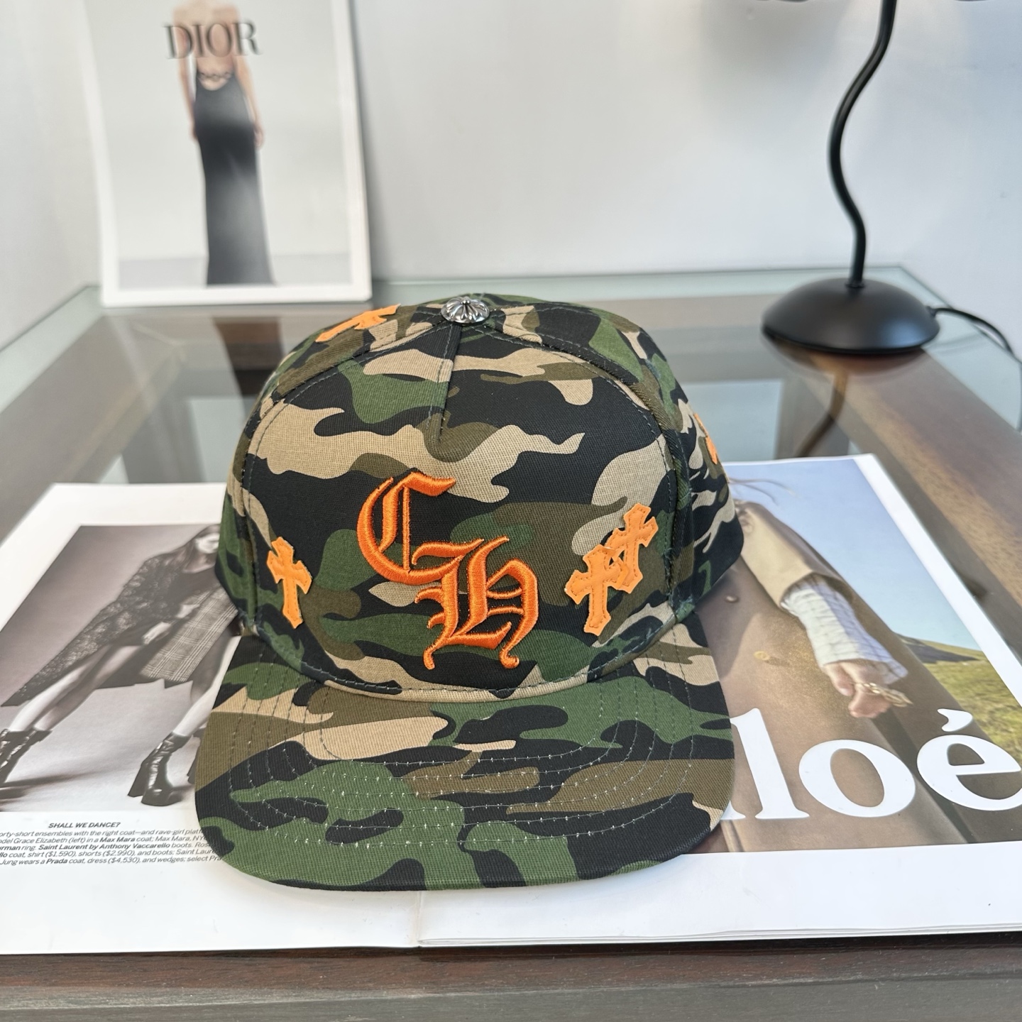 Chrome Hearts Chrome hearts 克罗心 新款十字架 高品质棒球帽，高端定制版 博主同款 墙裂推荐 质量巨好 谁戴谁 ~