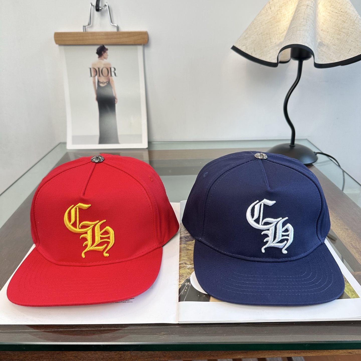 Chrome Hearts Chrome hearts 克罗心 新款十字架 高品质棒球帽，高端定制版 博主同款 墙裂推荐 质量巨好 谁戴谁 ~