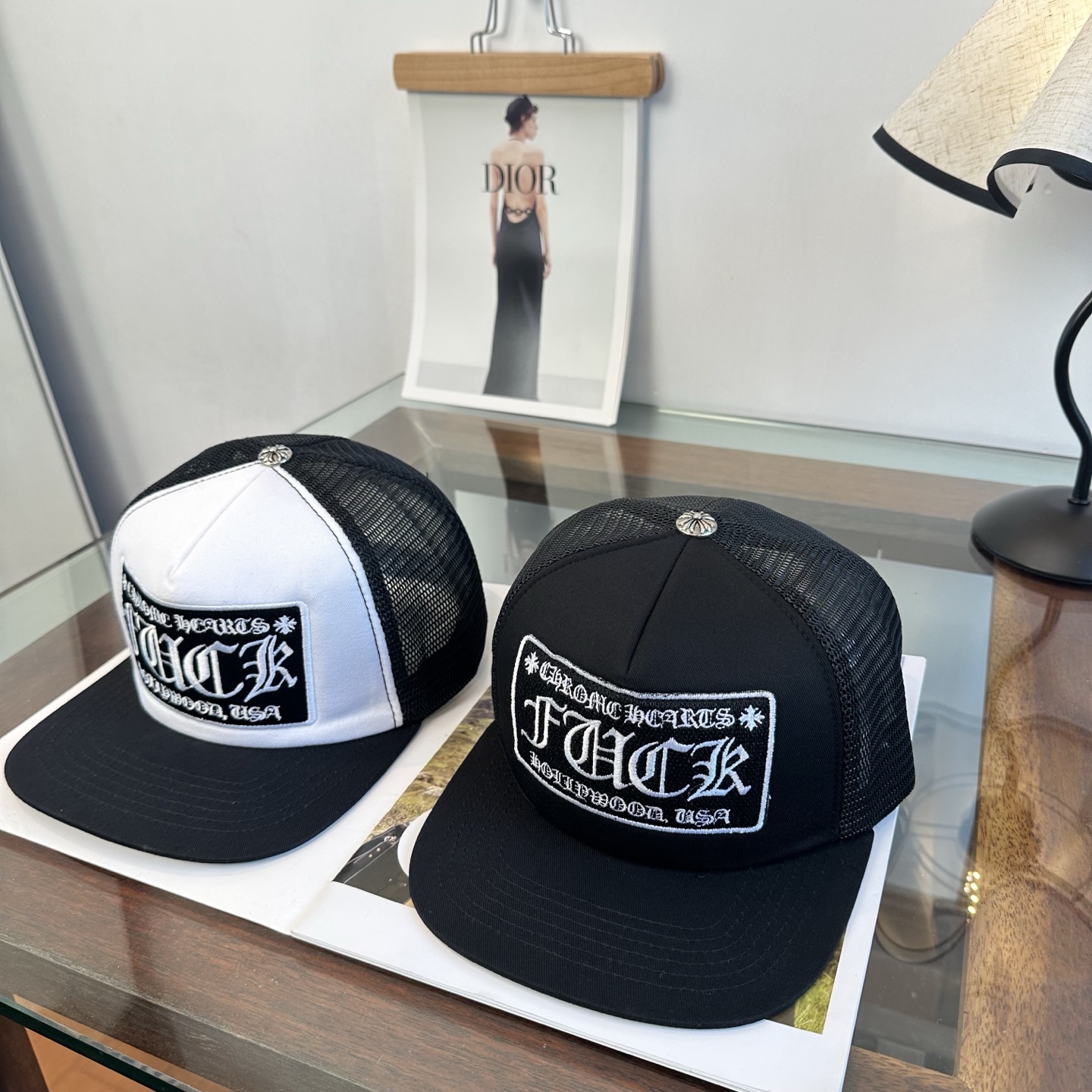 Chrome Hearts 网帽 同售 真的 多人在找这个系列的款式～～都是 颜色～～