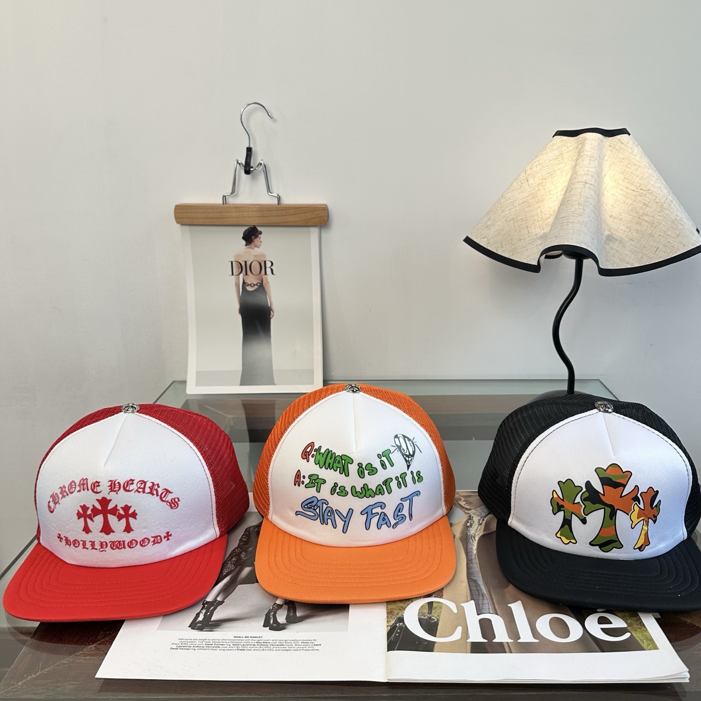 Chrome Hearts 网帽 同售 真的 多人在找这个系列的款式～～都是 颜色～～