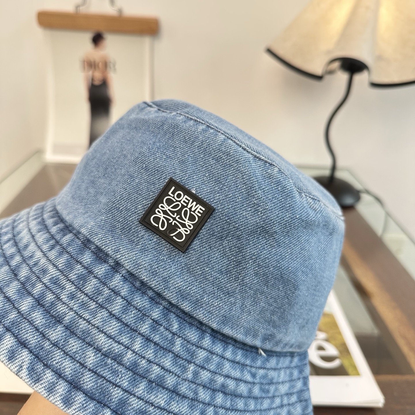 Loewe 罗意威 新款软牛仔渔夫帽