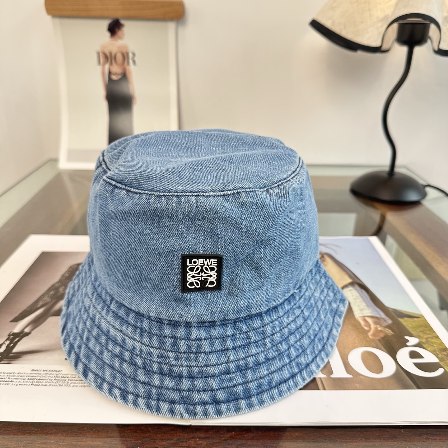 Loewe 罗意威 新款软牛仔渔夫帽