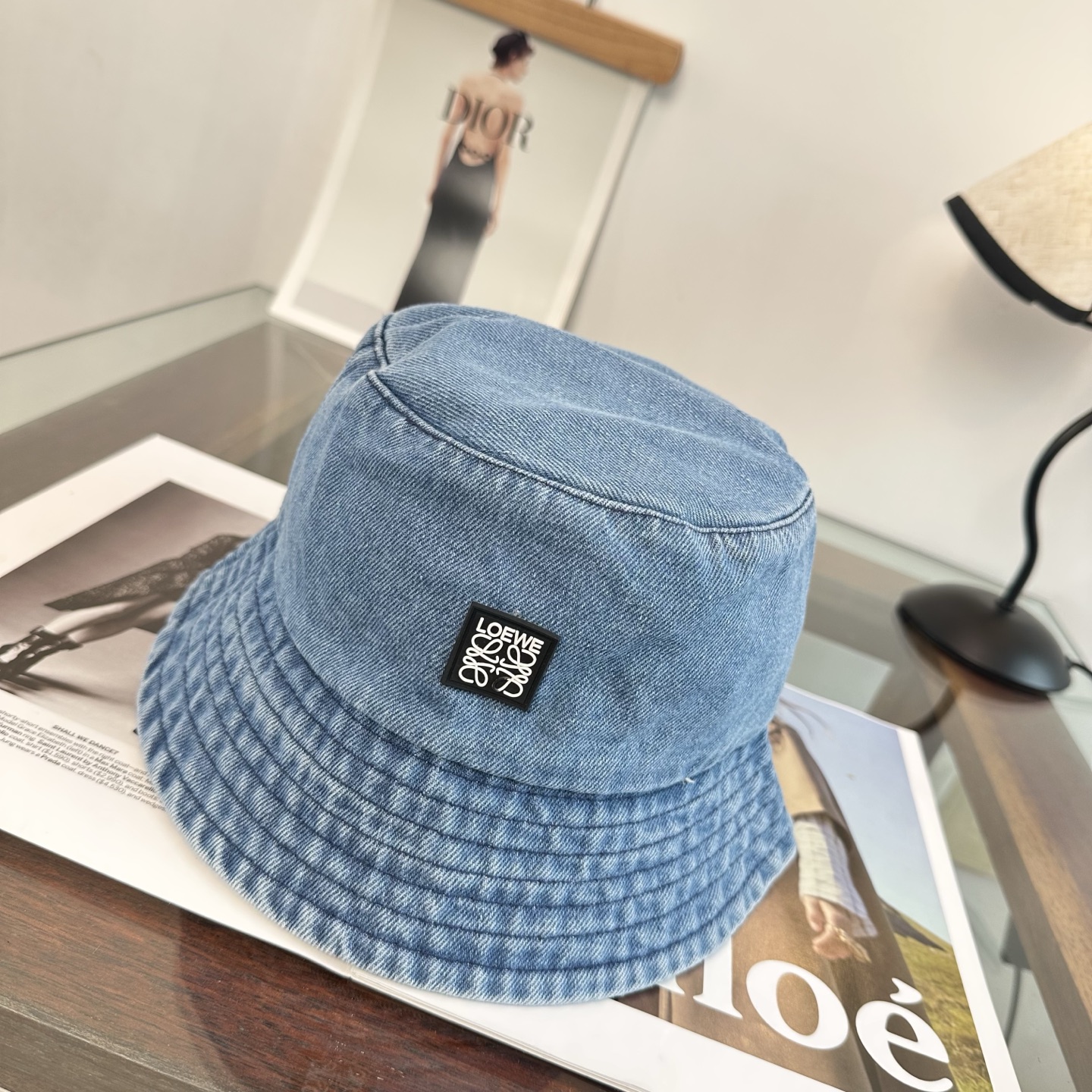 Loewe 罗意威 新款软牛仔渔夫帽