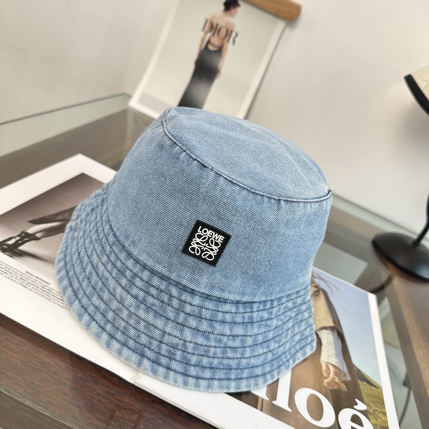 Loewe 罗意威 新款软牛仔渔夫帽