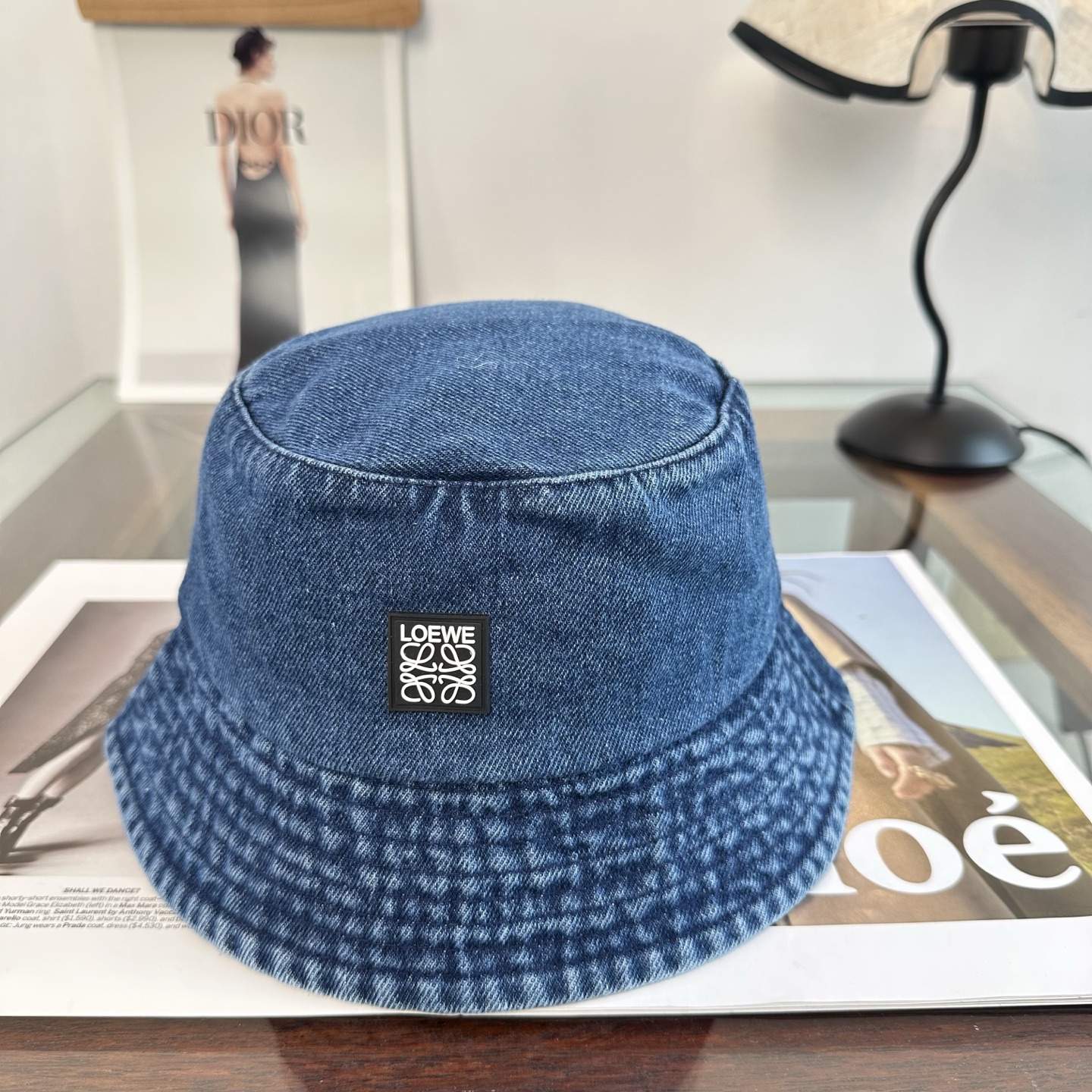 Loewe 罗意威 新款软牛仔渔夫帽
