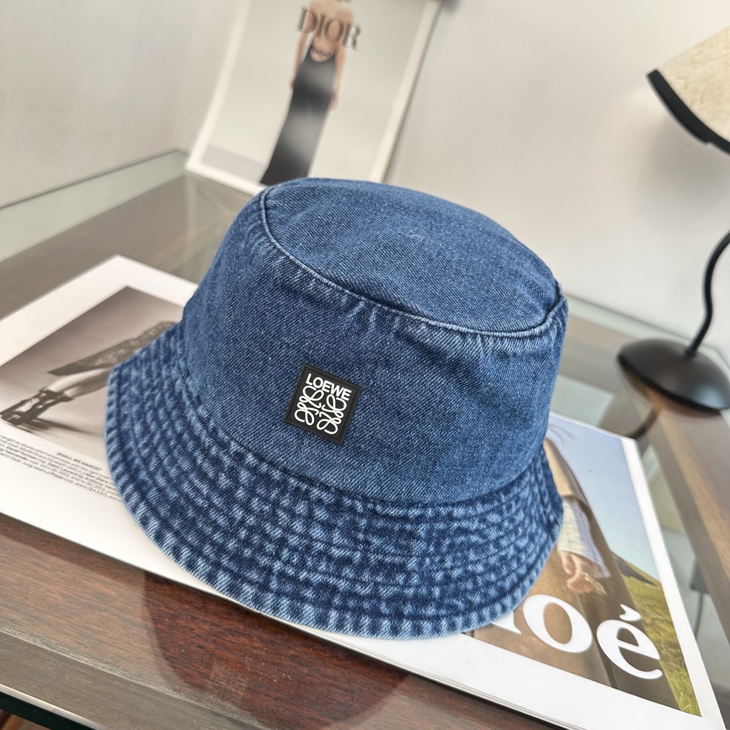 Loewe 罗意威 新款软牛仔渔夫帽
