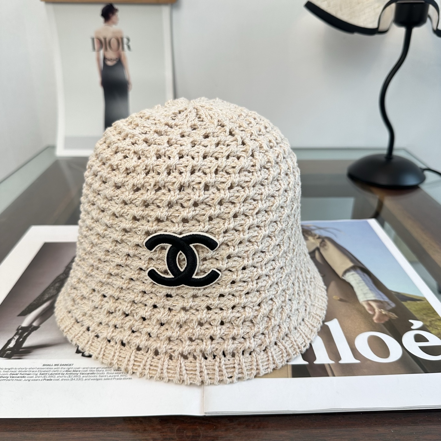Chanel CHANEL香奈儿 渔夫帽女2026素颜 百搭水桶帽子防晒遮脸 盆帽