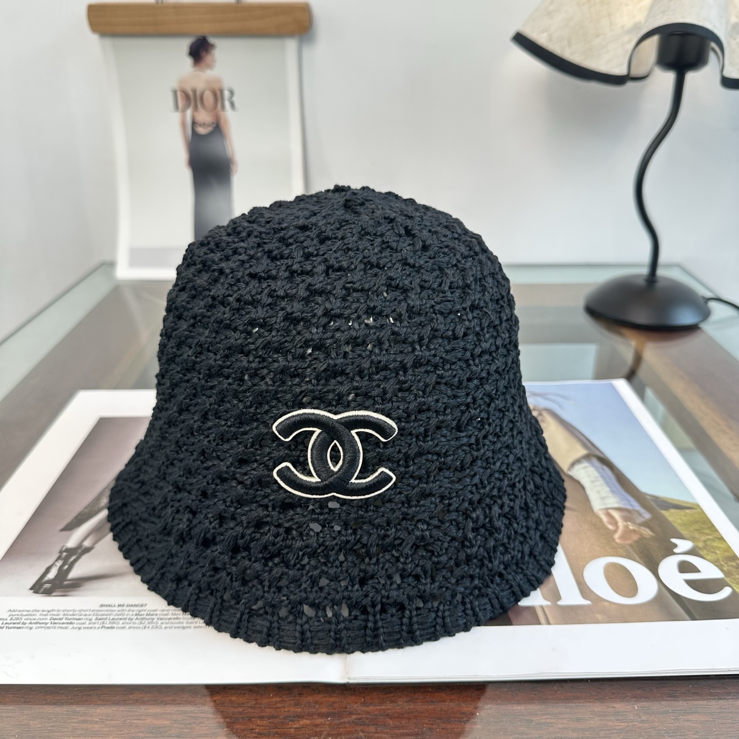 Chanel CHANEL香奈儿 渔夫帽女2026素颜 百搭水桶帽子防晒遮脸 盆帽