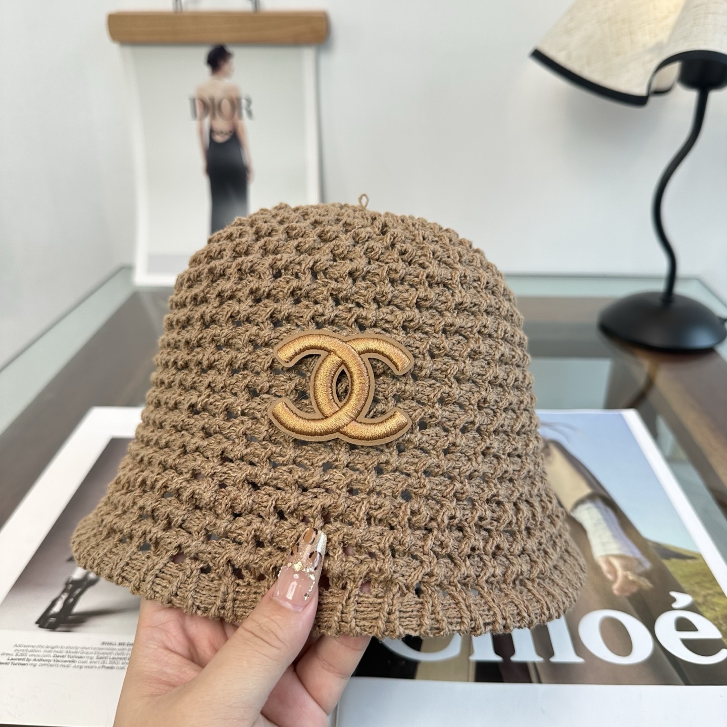 Chanel CHANEL香奈儿 渔夫帽女2026素颜 百搭水桶帽子防晒遮脸 盆帽