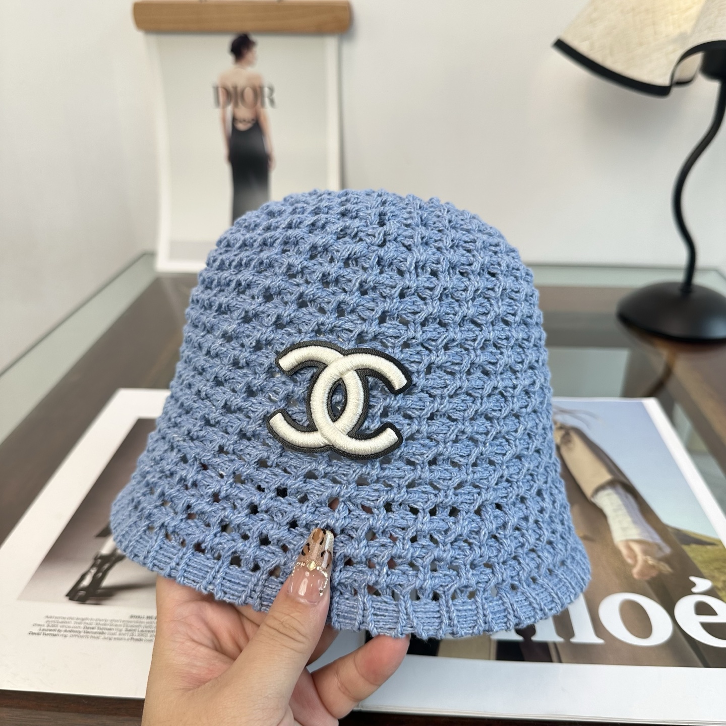Chanel CHANEL香奈儿 渔夫帽女2026素颜 百搭水桶帽子防晒遮脸 盆帽
