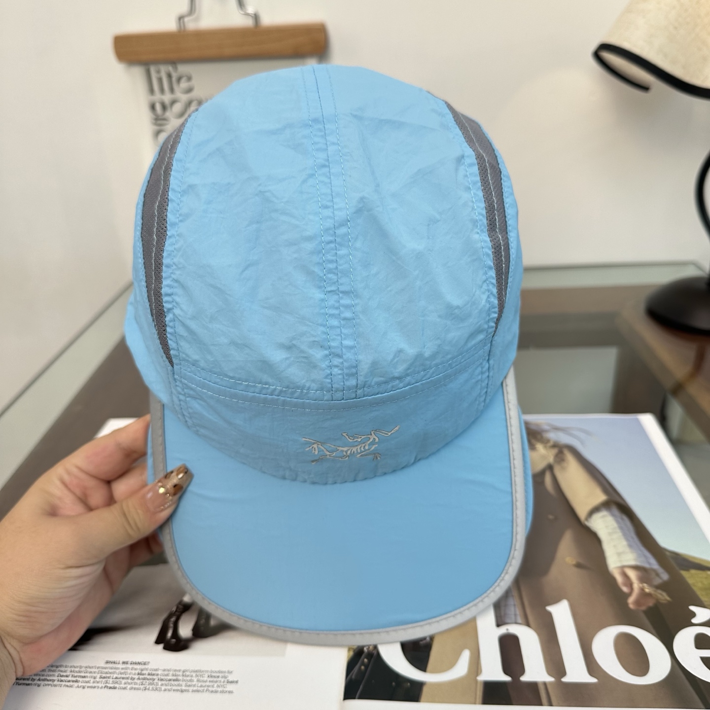 ARCTERYX SMALL BIRD HAT 始祖鸟弯檐棒球帽轻量帽子防晒帽遮阳帽情侣款SMALL B