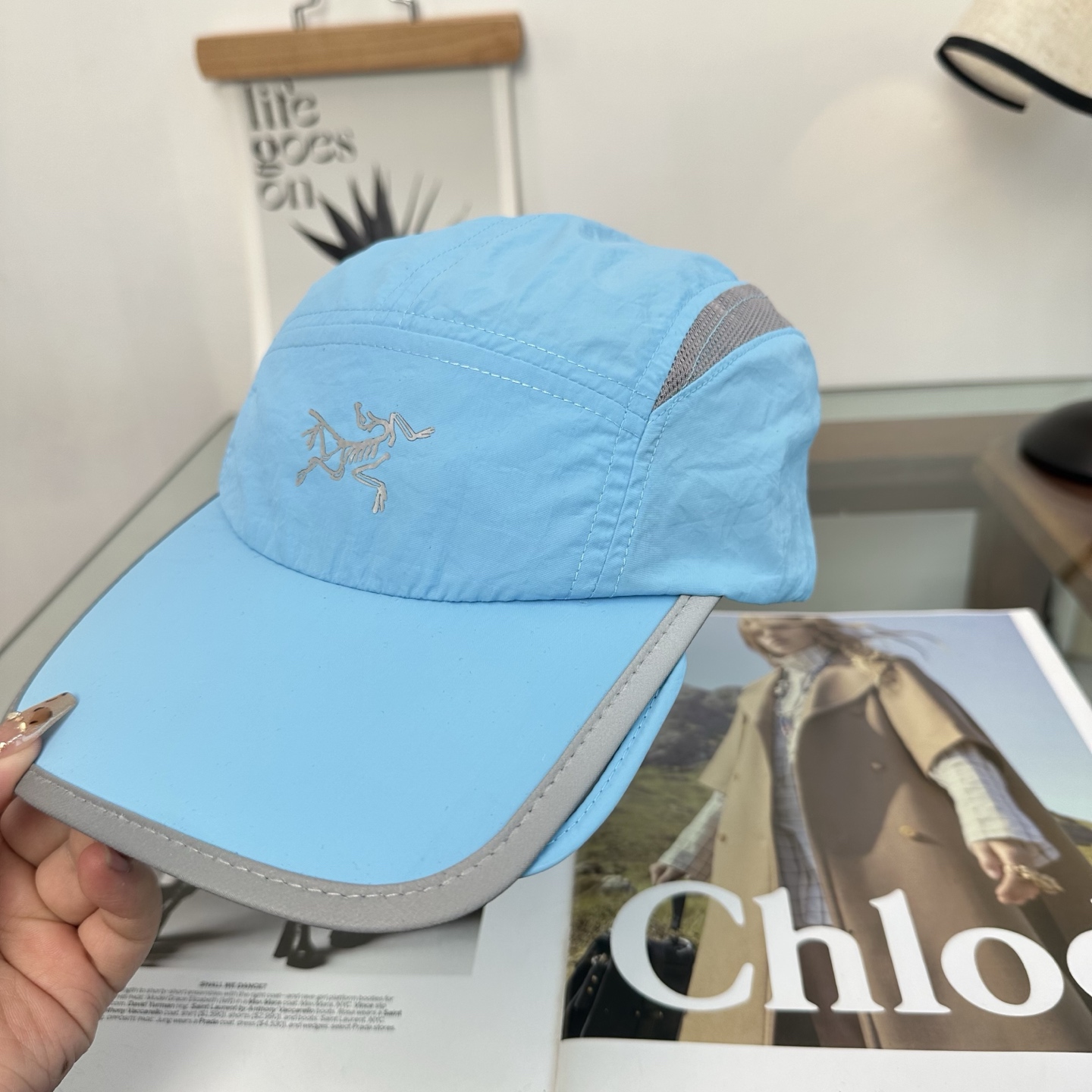 ARCTERYX SMALL BIRD HAT 始祖鸟弯檐棒球帽轻量帽子防晒帽遮阳帽情侣款SMALL B