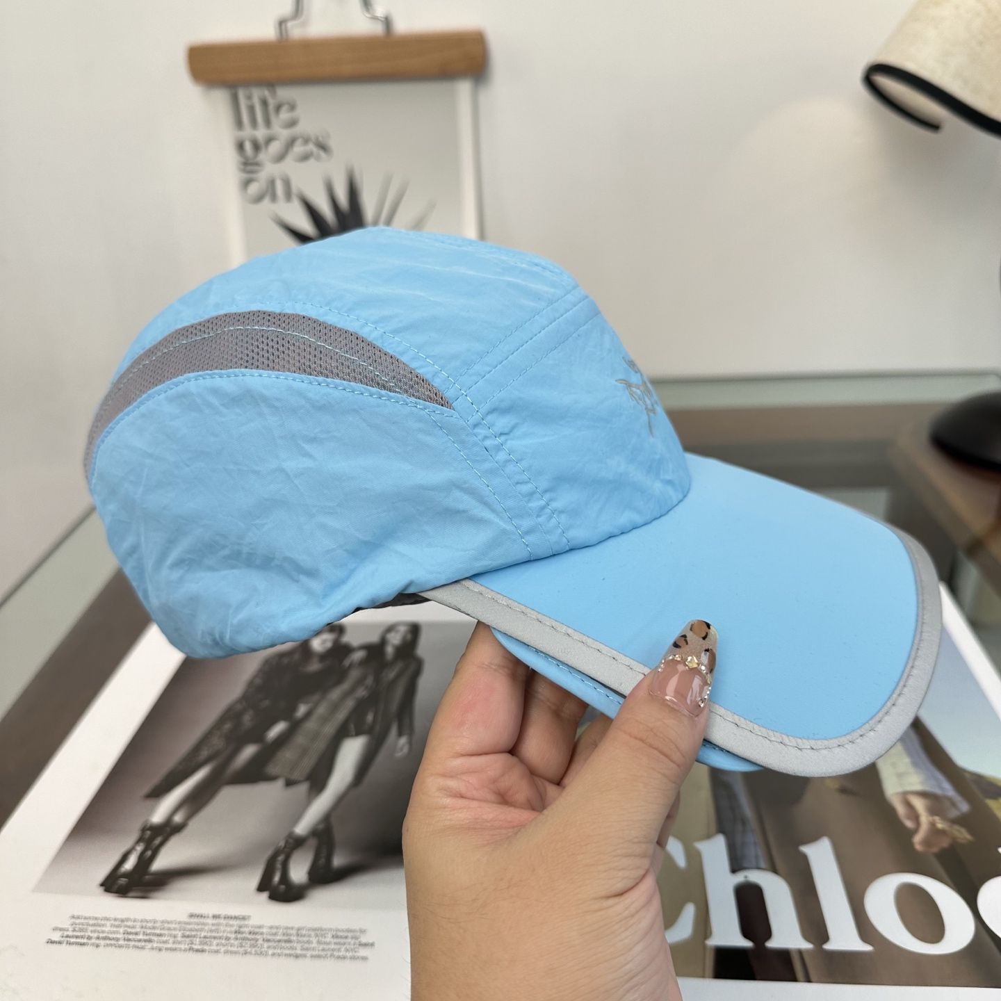 ARCTERYX SMALL BIRD HAT 始祖鸟弯檐棒球帽轻量帽子防晒帽遮阳帽情侣款SMALL B