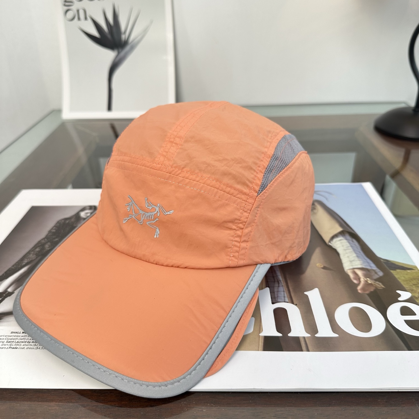 ARCTERYX SMALL BIRD HAT 始祖鸟弯檐棒球帽轻量帽子防晒帽遮阳帽情侣款SMALL B