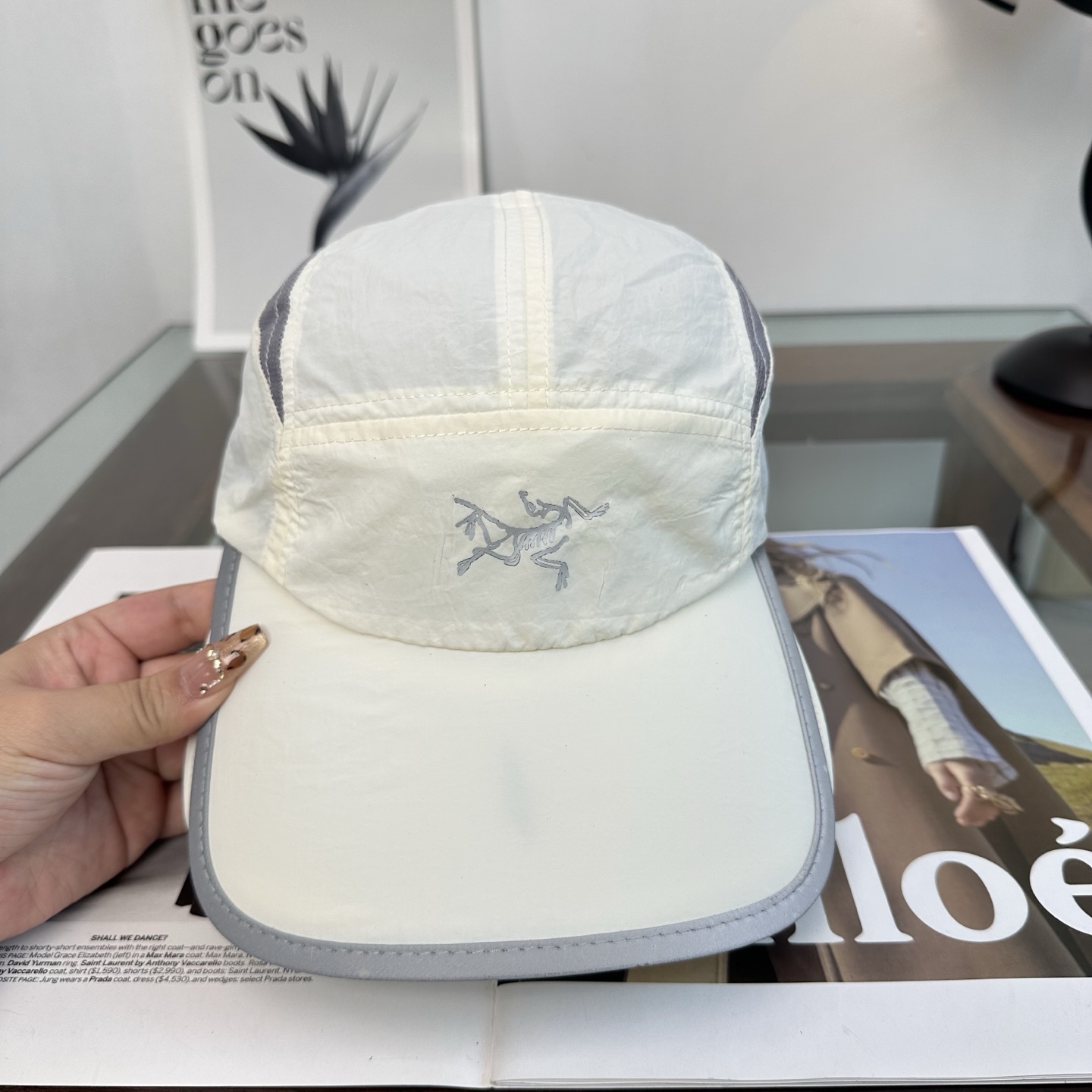 ARCTERYX SMALL BIRD HAT 始祖鸟弯檐棒球帽轻量帽子防晒帽遮阳帽情侣款SMALL B