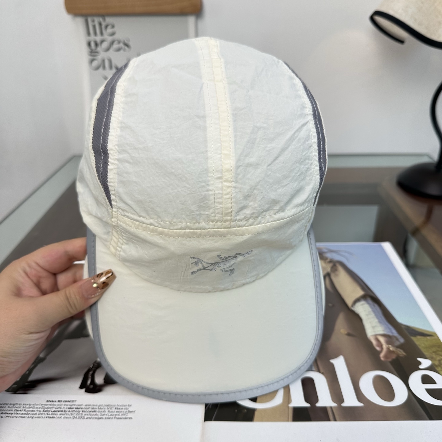 ARCTERYX SMALL BIRD HAT 始祖鸟弯檐棒球帽轻量帽子防晒帽遮阳帽情侣款SMALL B