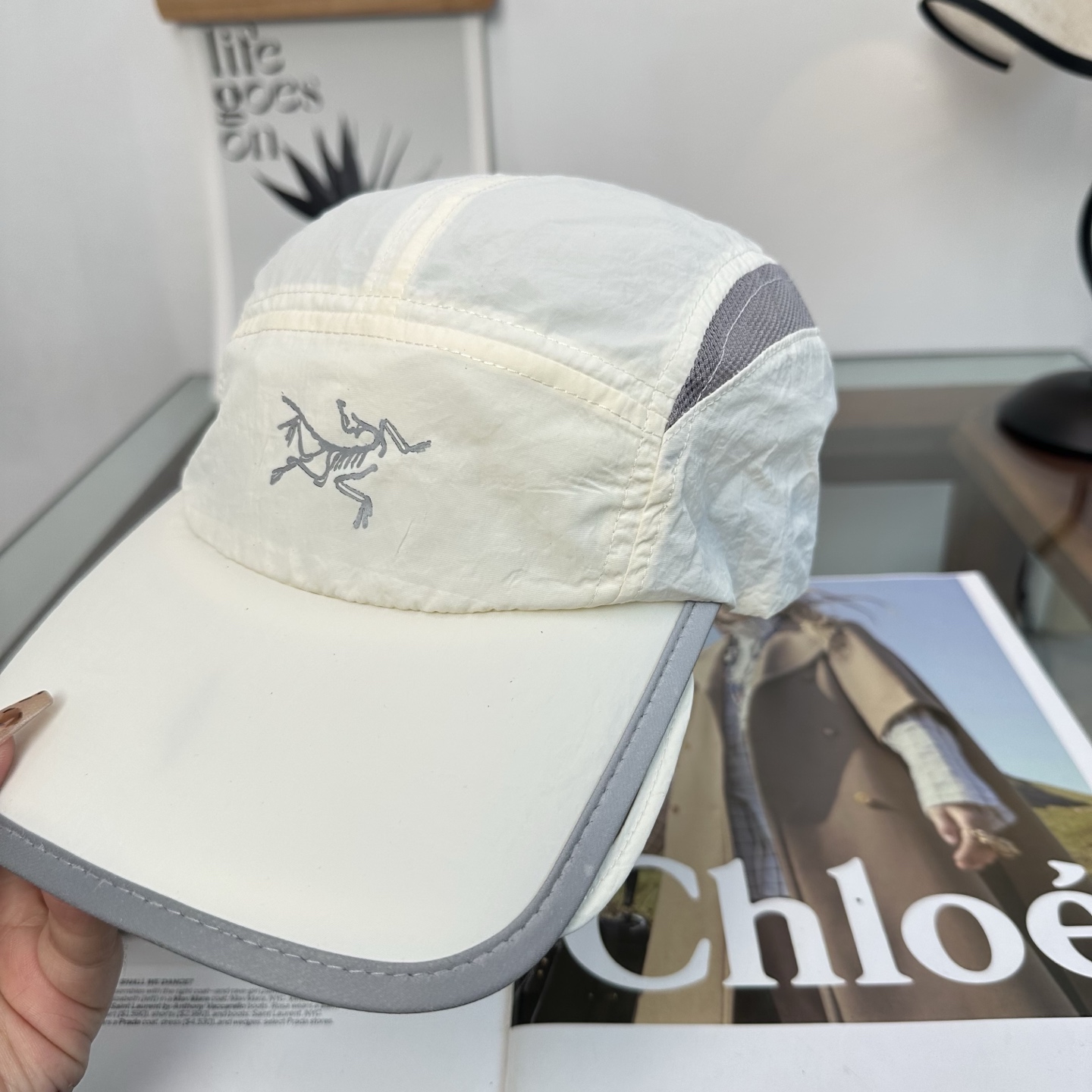ARCTERYX SMALL BIRD HAT 始祖鸟弯檐棒球帽轻量帽子防晒帽遮阳帽情侣款SMALL B