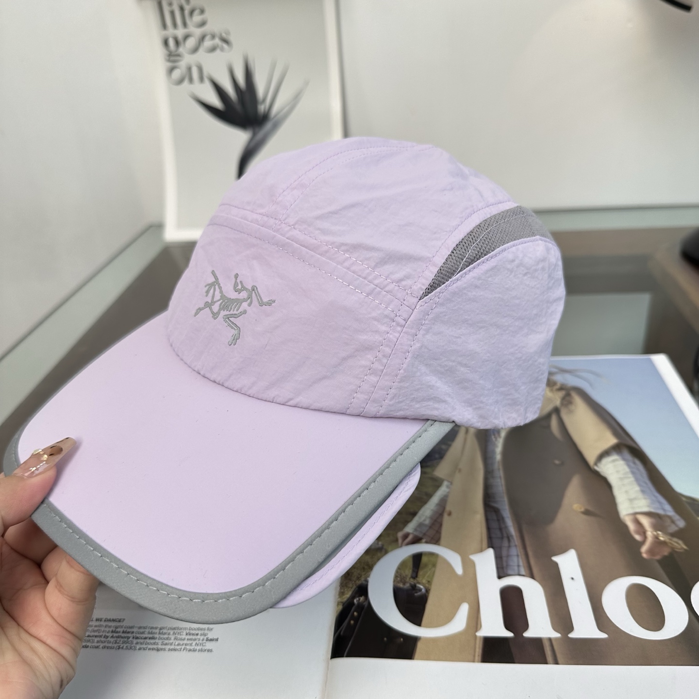 ARCTERYX SMALL BIRD HAT 始祖鸟弯檐棒球帽轻量帽子防晒帽遮阳帽情侣款SMALL B