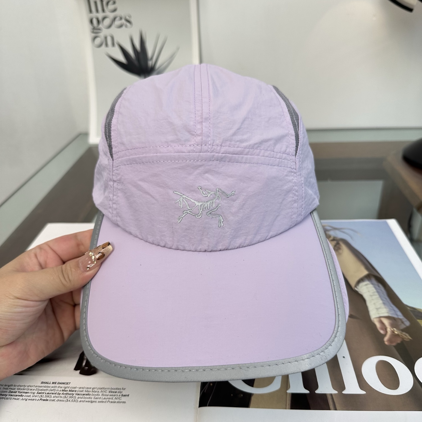 ARCTERYX SMALL BIRD HAT 始祖鸟弯檐棒球帽轻量帽子防晒帽遮阳帽情侣款SMALL B