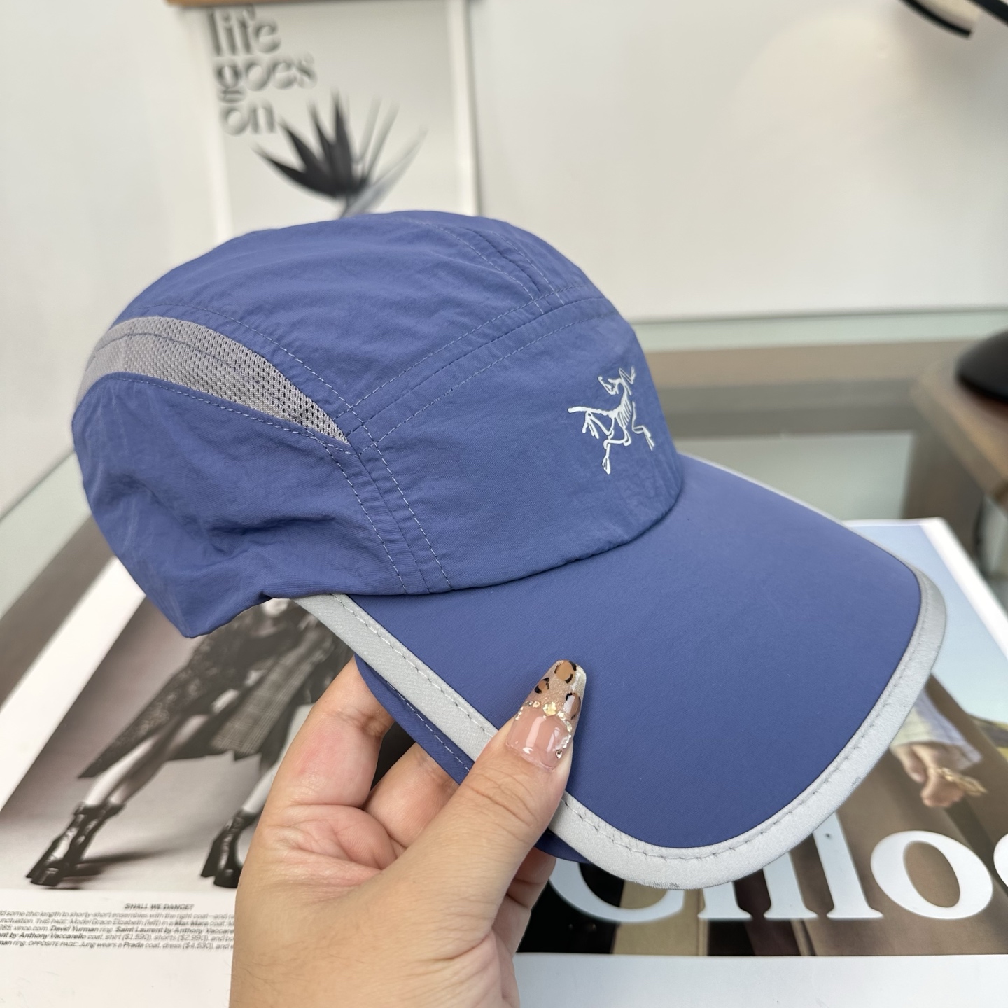 ARCTERYX SMALL BIRD HAT 始祖鸟弯檐棒球帽轻量帽子防晒帽遮阳帽情侣款SMALL B