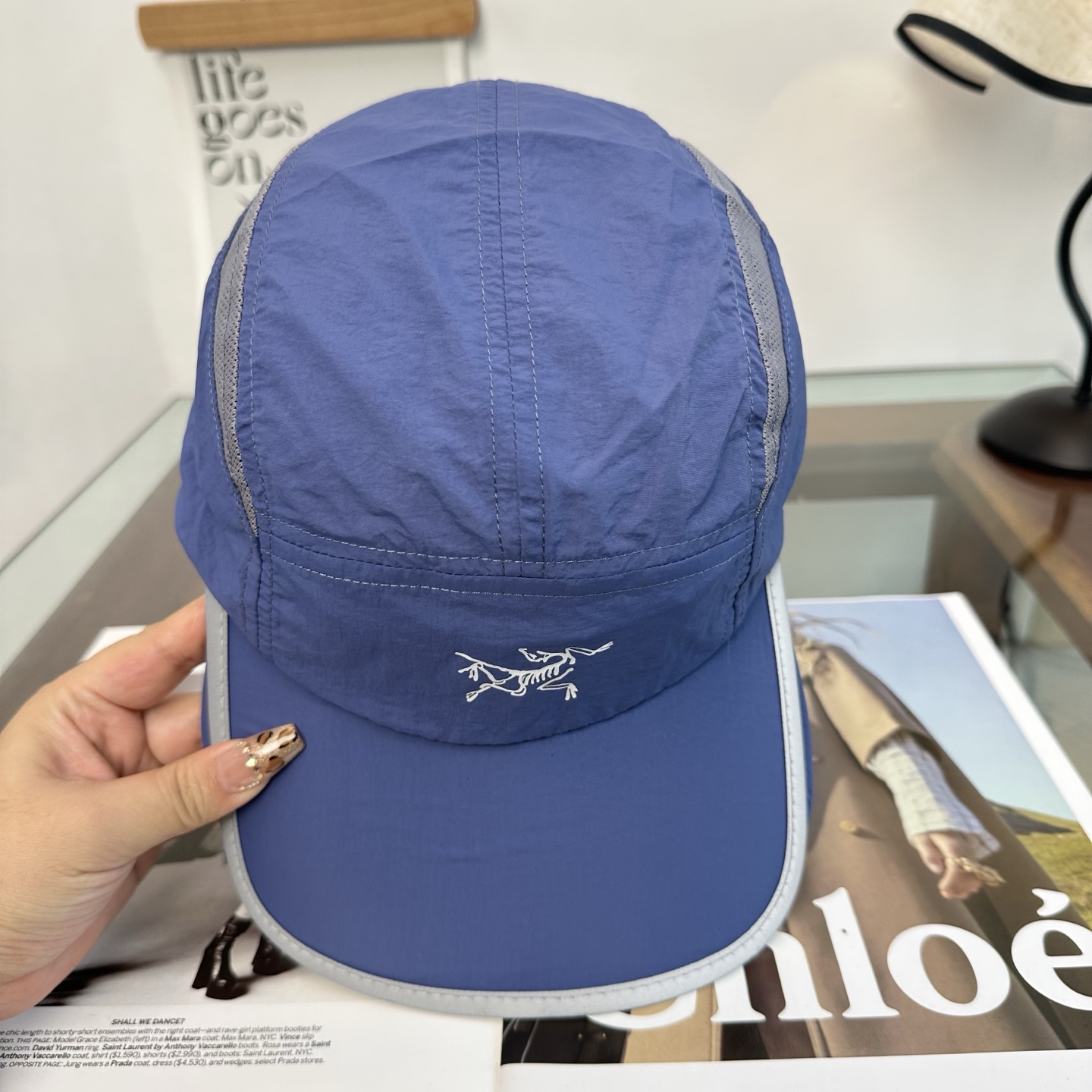 ARCTERYX SMALL BIRD HAT 始祖鸟弯檐棒球帽轻量帽子防晒帽遮阳帽情侣款SMALL B