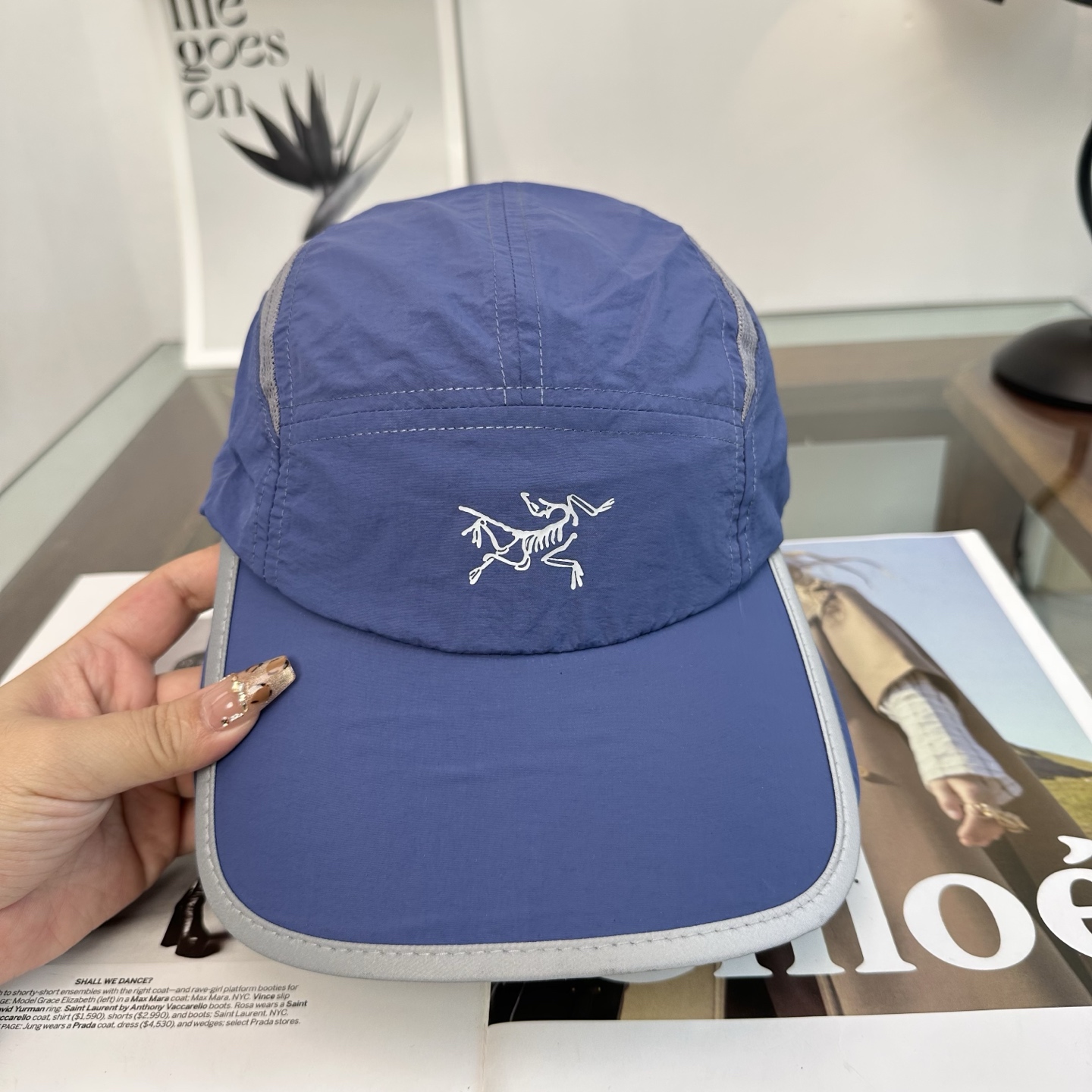 ARCTERYX SMALL BIRD HAT 始祖鸟弯檐棒球帽轻量帽子防晒帽遮阳帽情侣款SMALL B