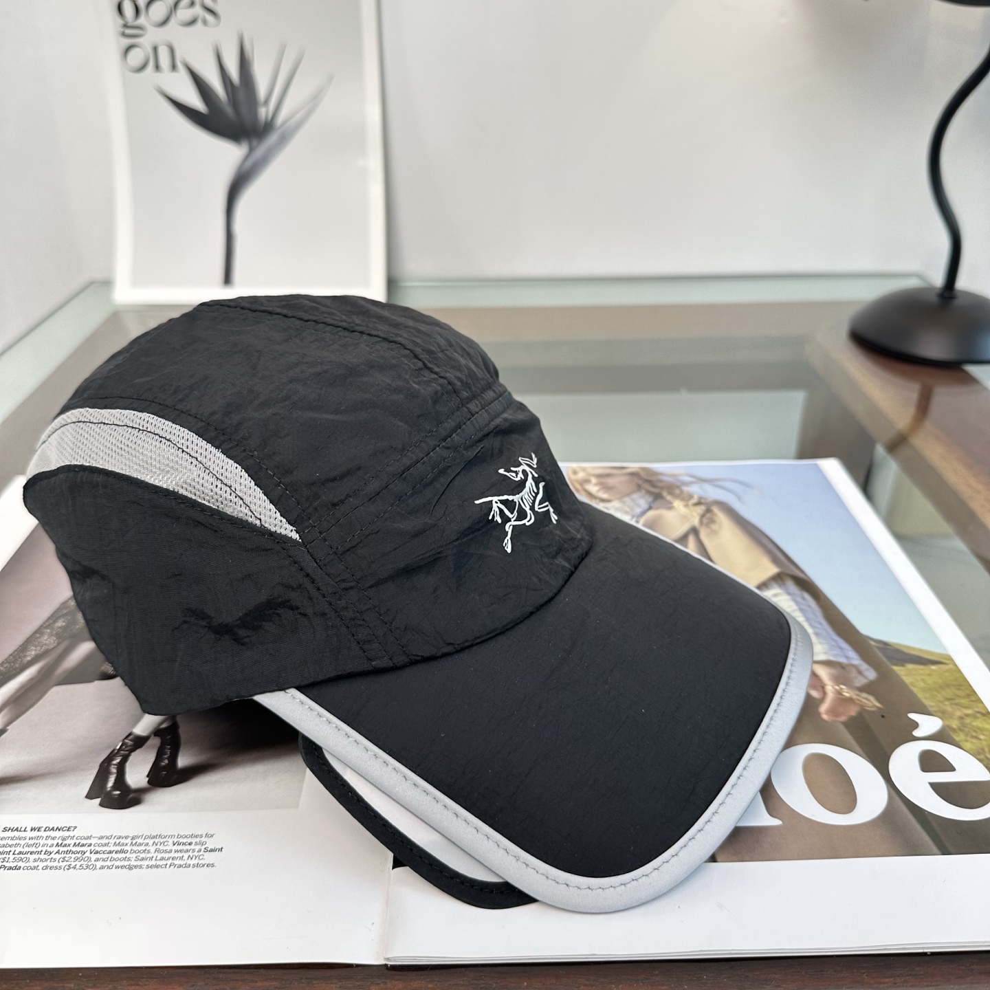 ARCTERYX SMALL BIRD HAT 始祖鸟弯檐棒球帽轻量帽子防晒帽遮阳帽情侣款SMALL B