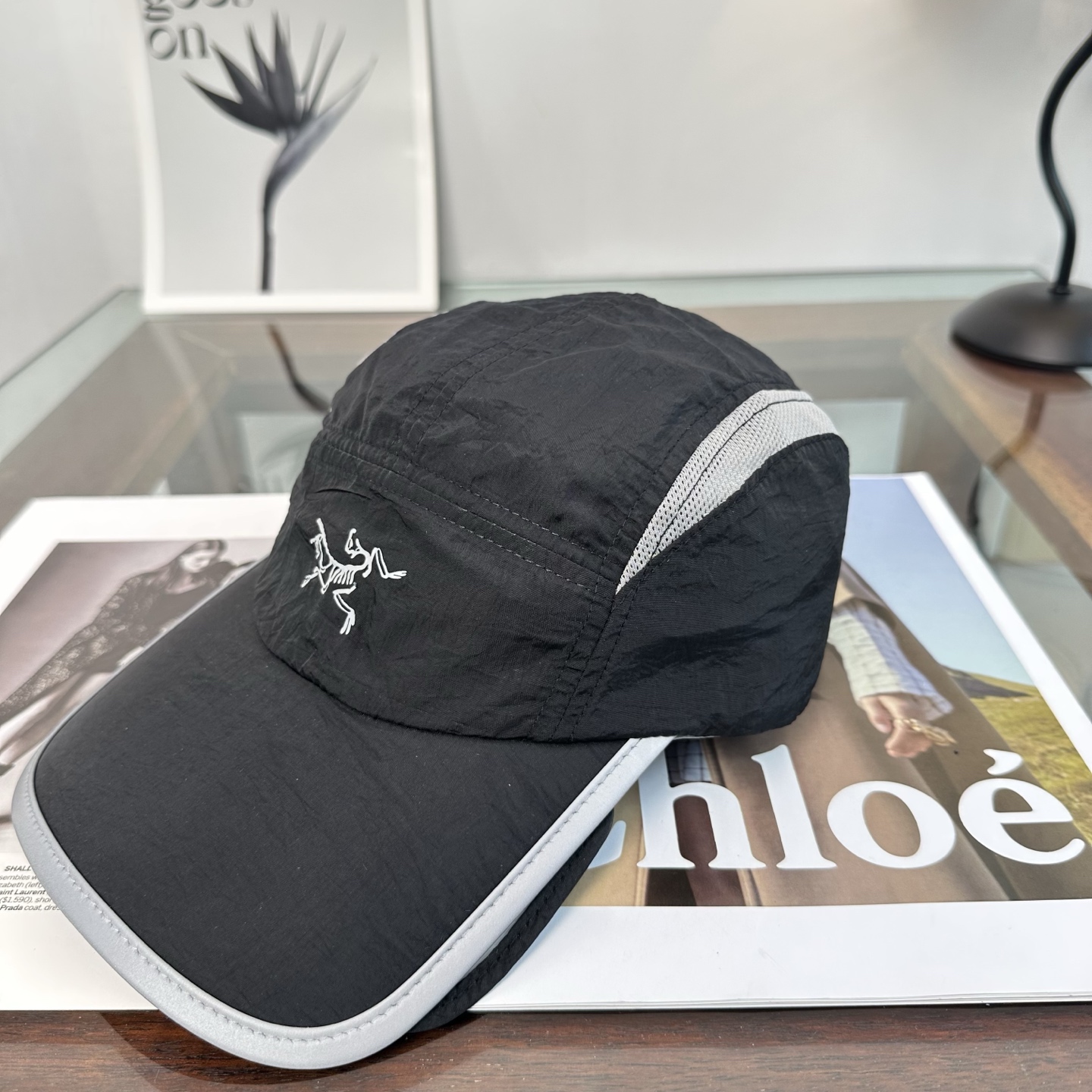 ARCTERYX SMALL BIRD HAT 始祖鸟弯檐棒球帽轻量帽子防晒帽遮阳帽情侣款SMALL B