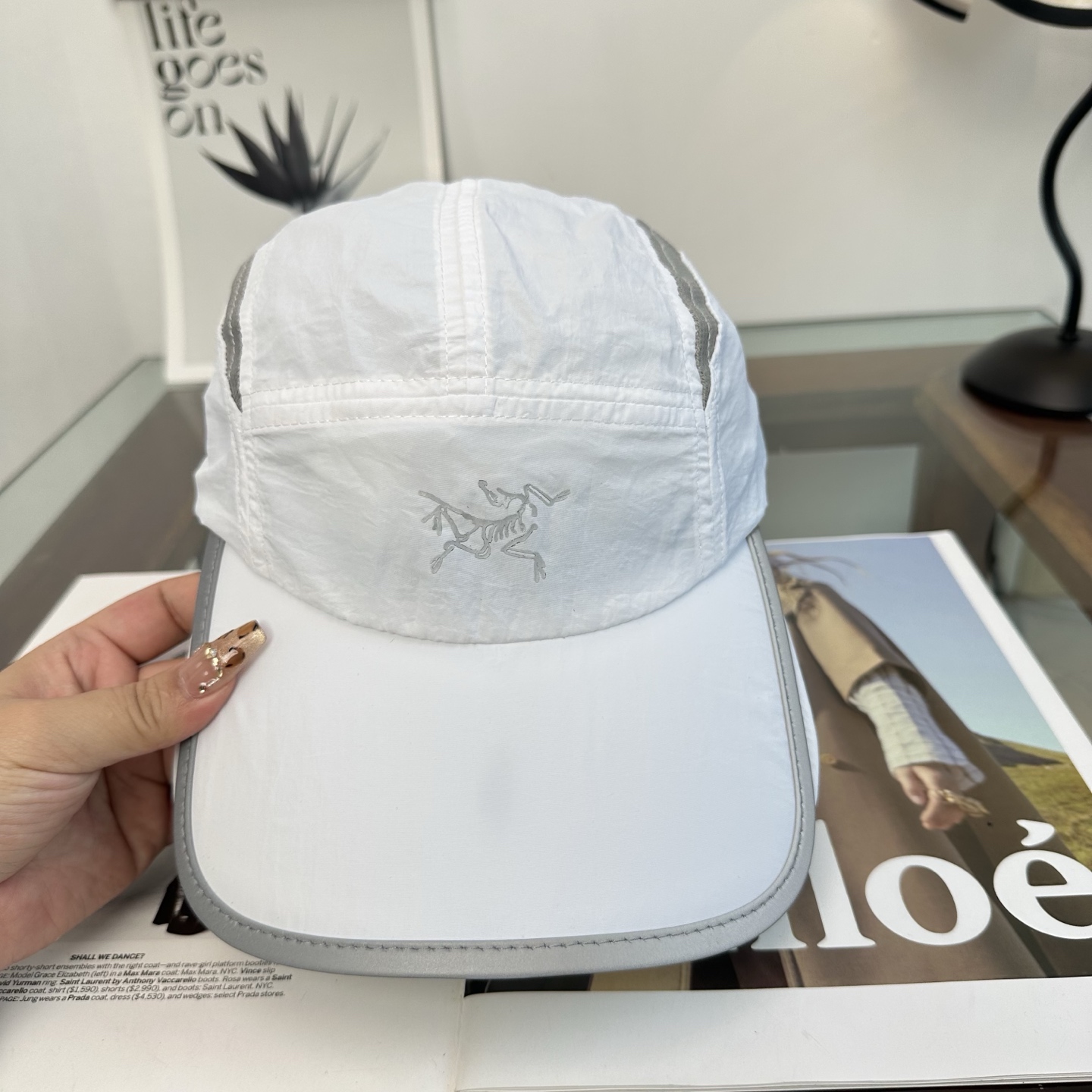ARCTERYX SMALL BIRD HAT 始祖鸟弯檐棒球帽轻量帽子防晒帽遮阳帽情侣款SMALL B
