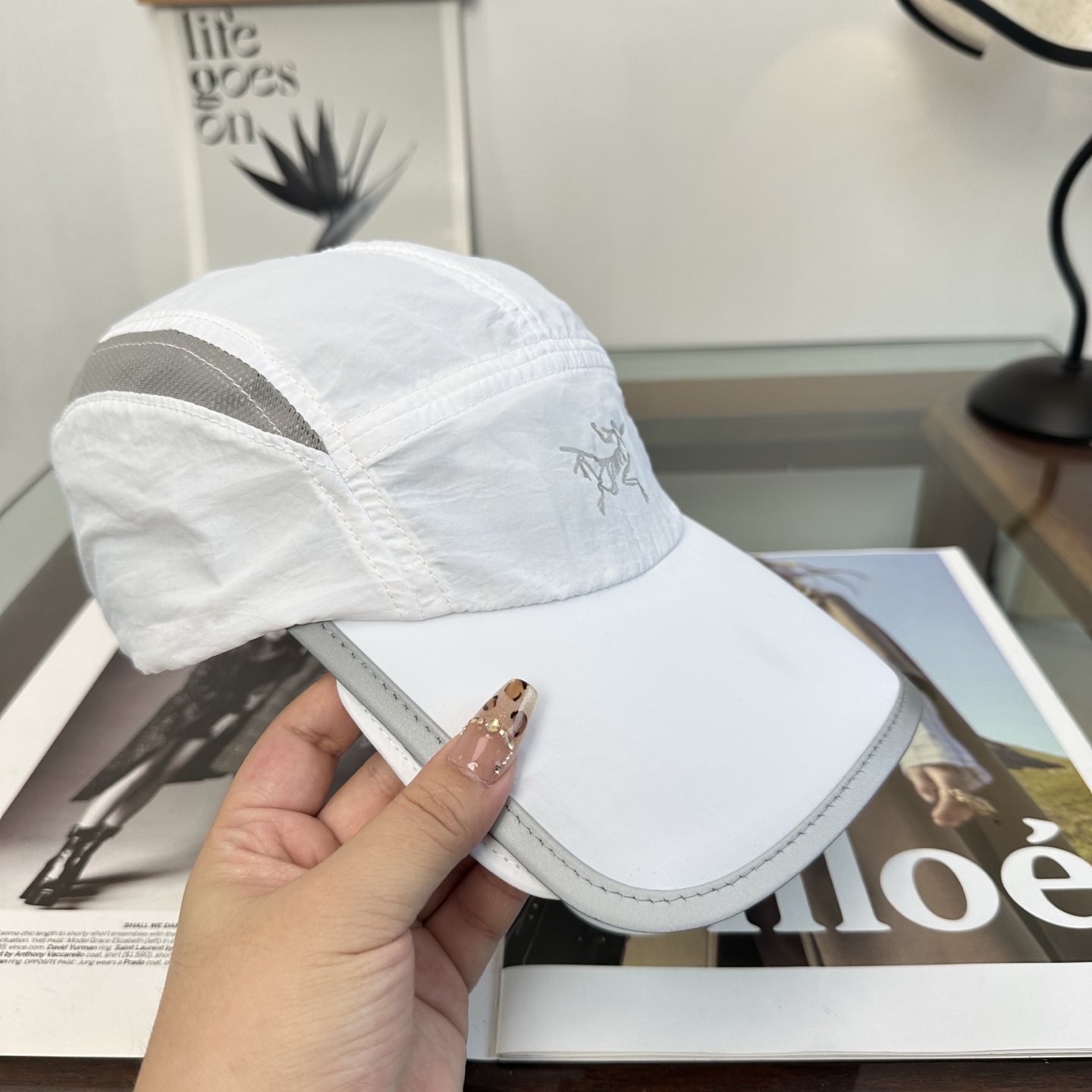 ARCTERYX SMALL BIRD HAT 始祖鸟弯檐棒球帽轻量帽子防晒帽遮阳帽情侣款SMALL B