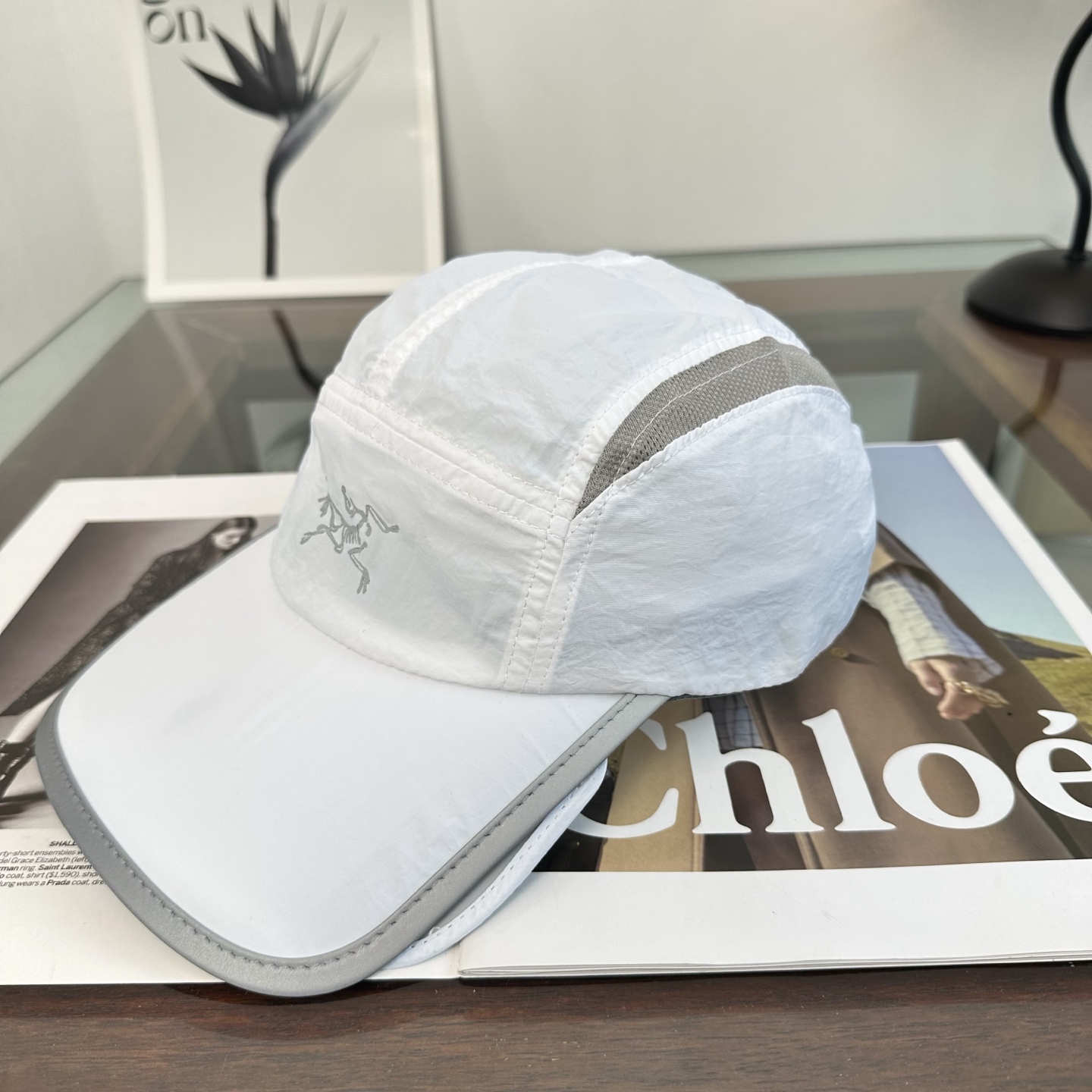 ARCTERYX SMALL BIRD HAT 始祖鸟弯檐棒球帽轻量帽子防晒帽遮阳帽情侣款SMALL B