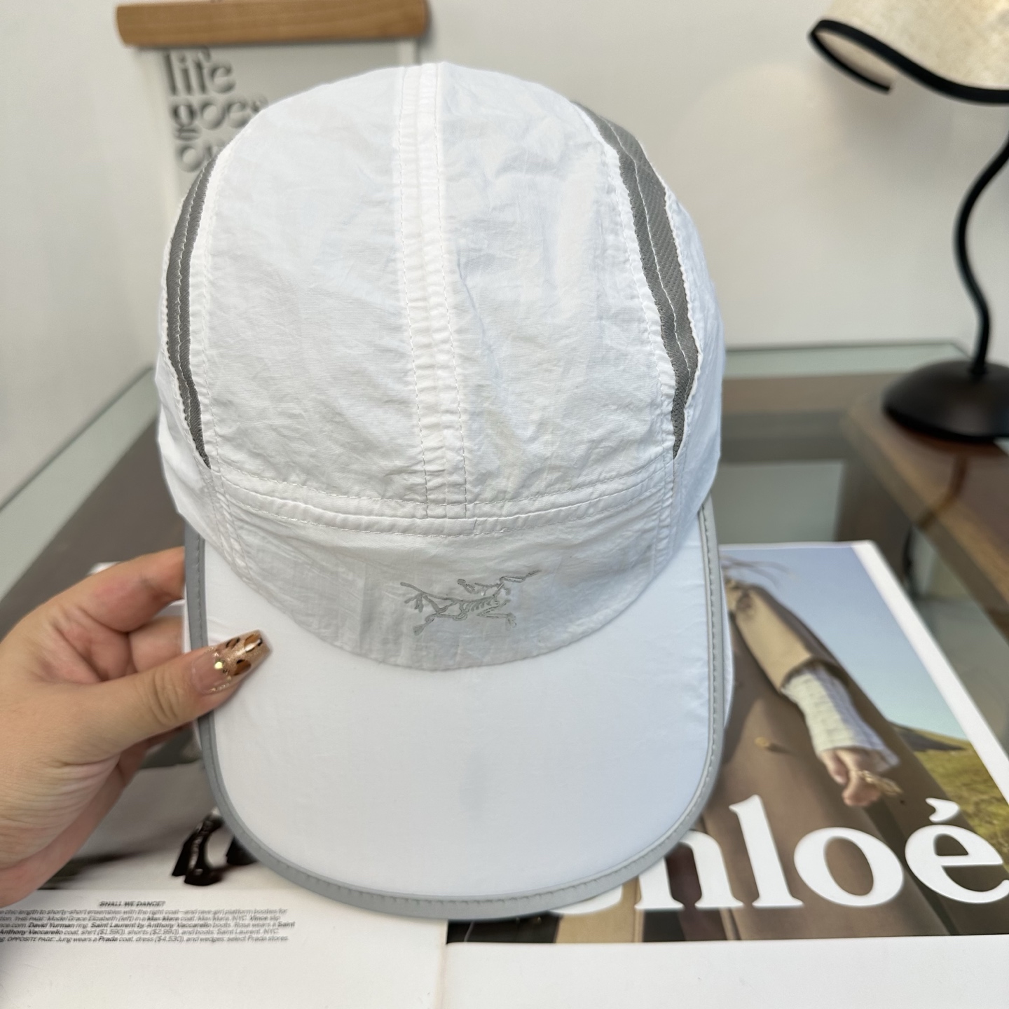 ARCTERYX SMALL BIRD HAT 始祖鸟弯檐棒球帽轻量帽子防晒帽遮阳帽情侣款SMALL B