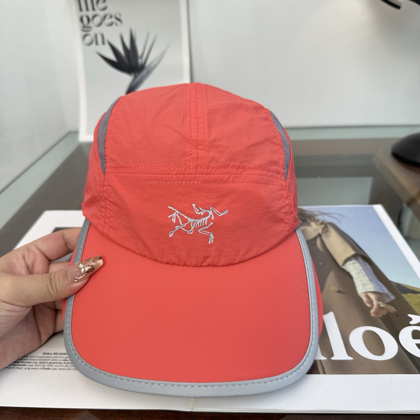 ARCTERYX SMALL BIRD HAT 始祖鸟弯檐棒球帽轻量帽子防晒帽遮阳帽情侣款SMALL B