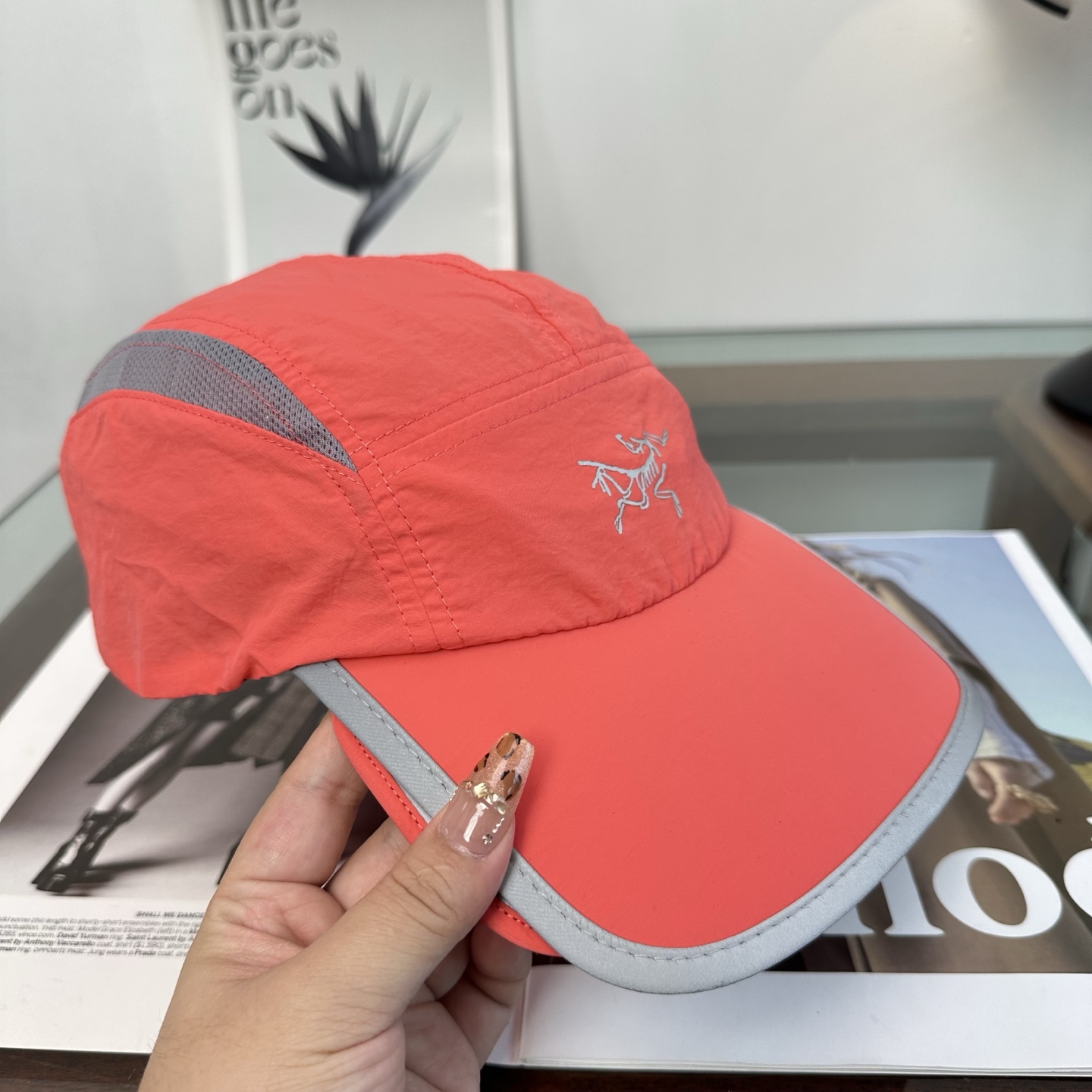 ARCTERYX SMALL BIRD HAT 始祖鸟弯檐棒球帽轻量帽子防晒帽遮阳帽情侣款SMALL B