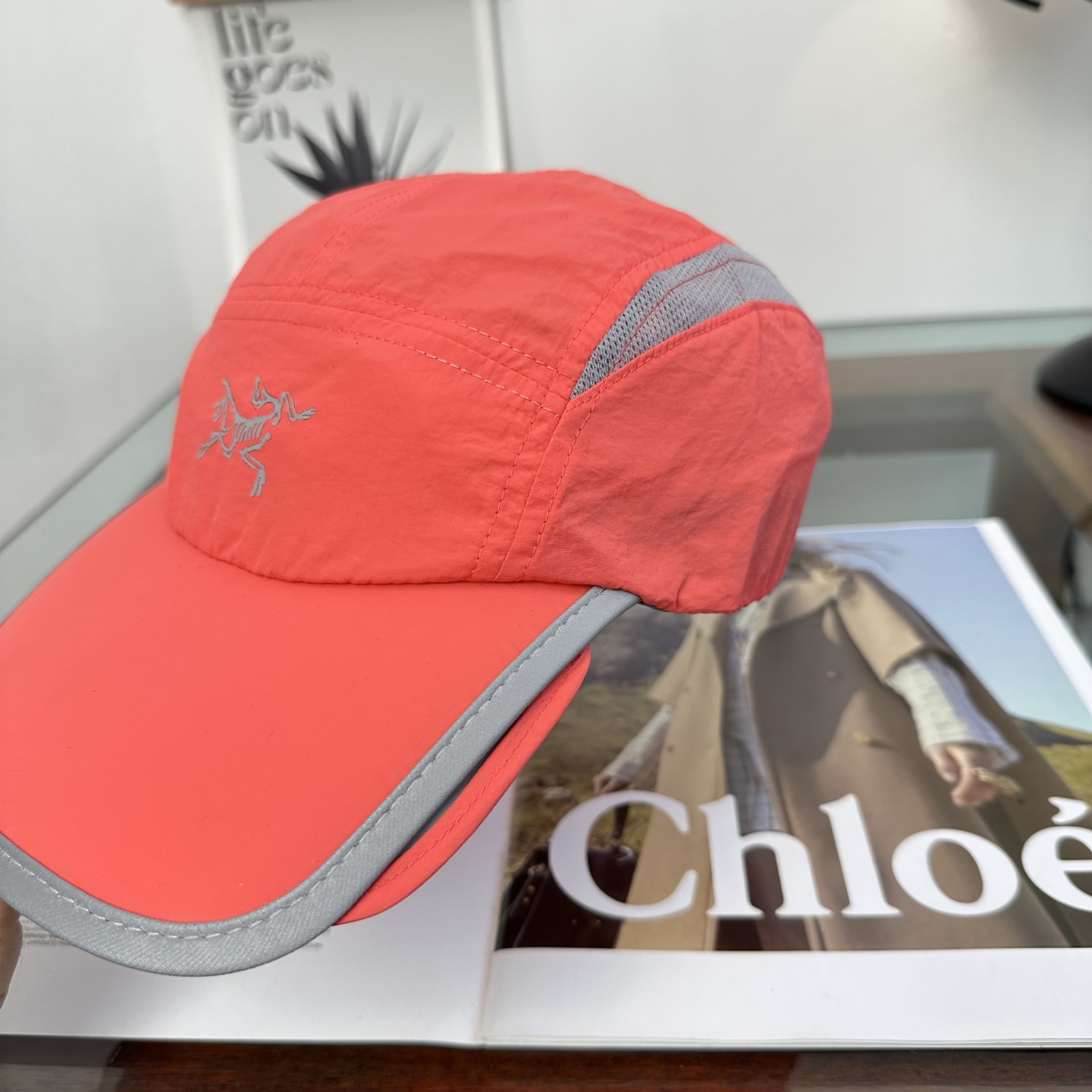 ARCTERYX SMALL BIRD HAT 始祖鸟弯檐棒球帽轻量帽子防晒帽遮阳帽情侣款SMALL B