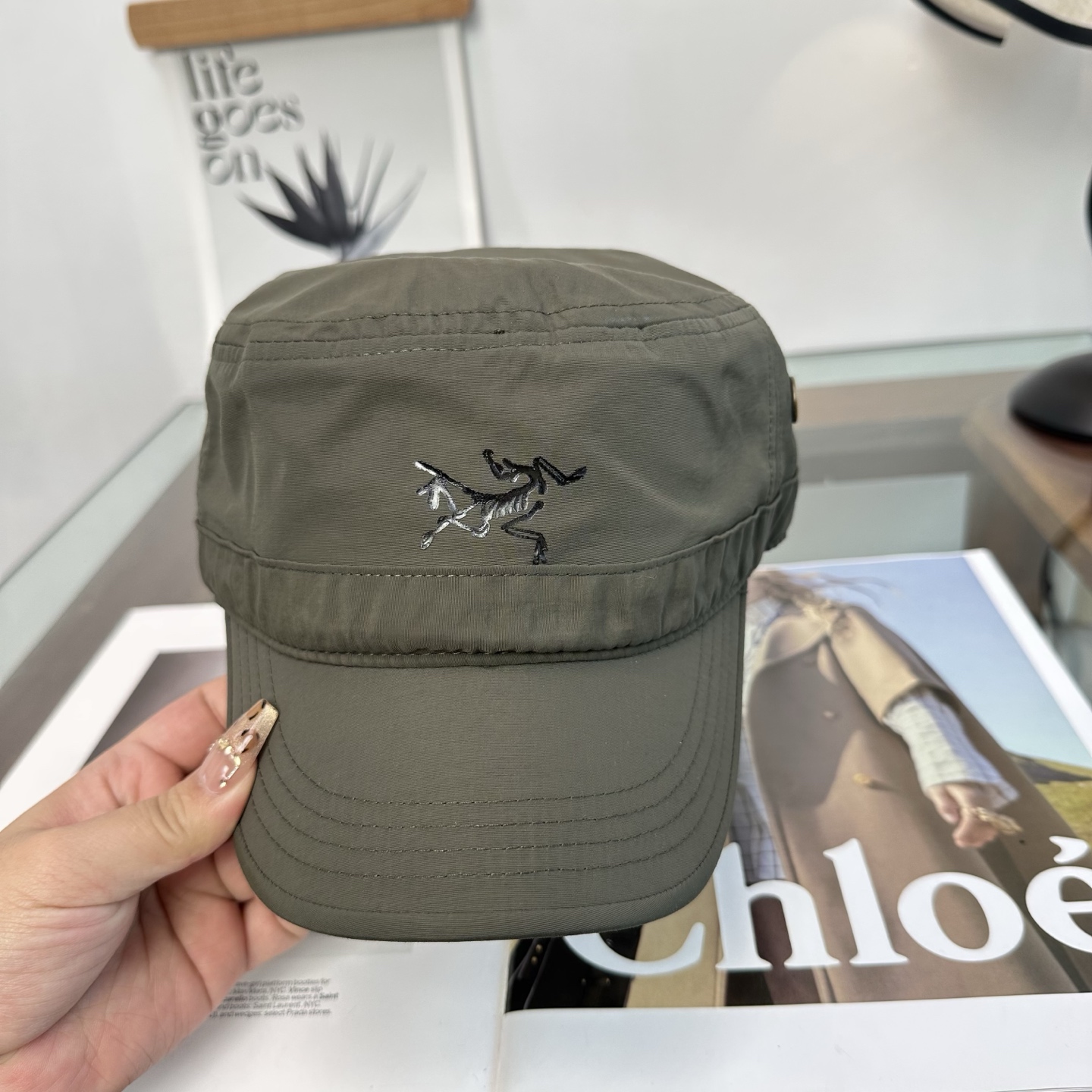 ARCTERYX SMALL BIRD HAT 始祖鸟弯檐棒球帽轻量帽子防晒帽遮阳帽情侣款SMALL B
