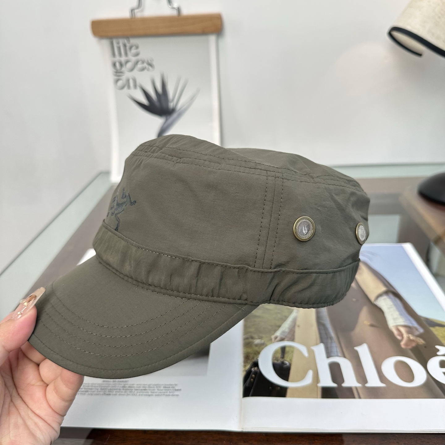 ARCTERYX SMALL BIRD HAT 始祖鸟弯檐棒球帽轻量帽子防晒帽遮阳帽情侣款SMALL B