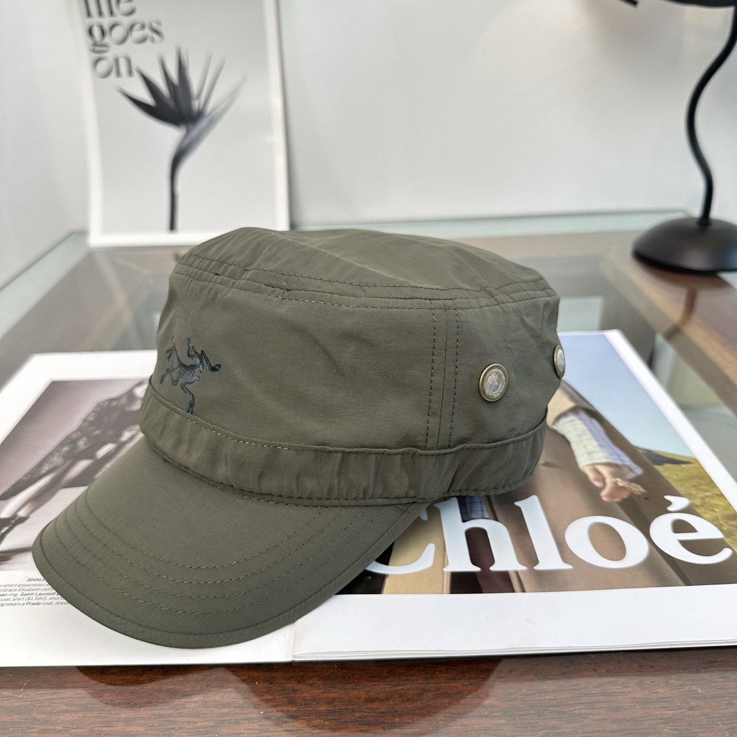 ARCTERYX SMALL BIRD HAT 始祖鸟弯檐棒球帽轻量帽子防晒帽遮阳帽情侣款SMALL B