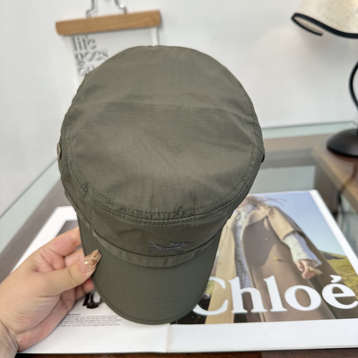 ARCTERYX SMALL BIRD HAT 始祖鸟弯檐棒球帽轻量帽子防晒帽遮阳帽情侣款SMALL B