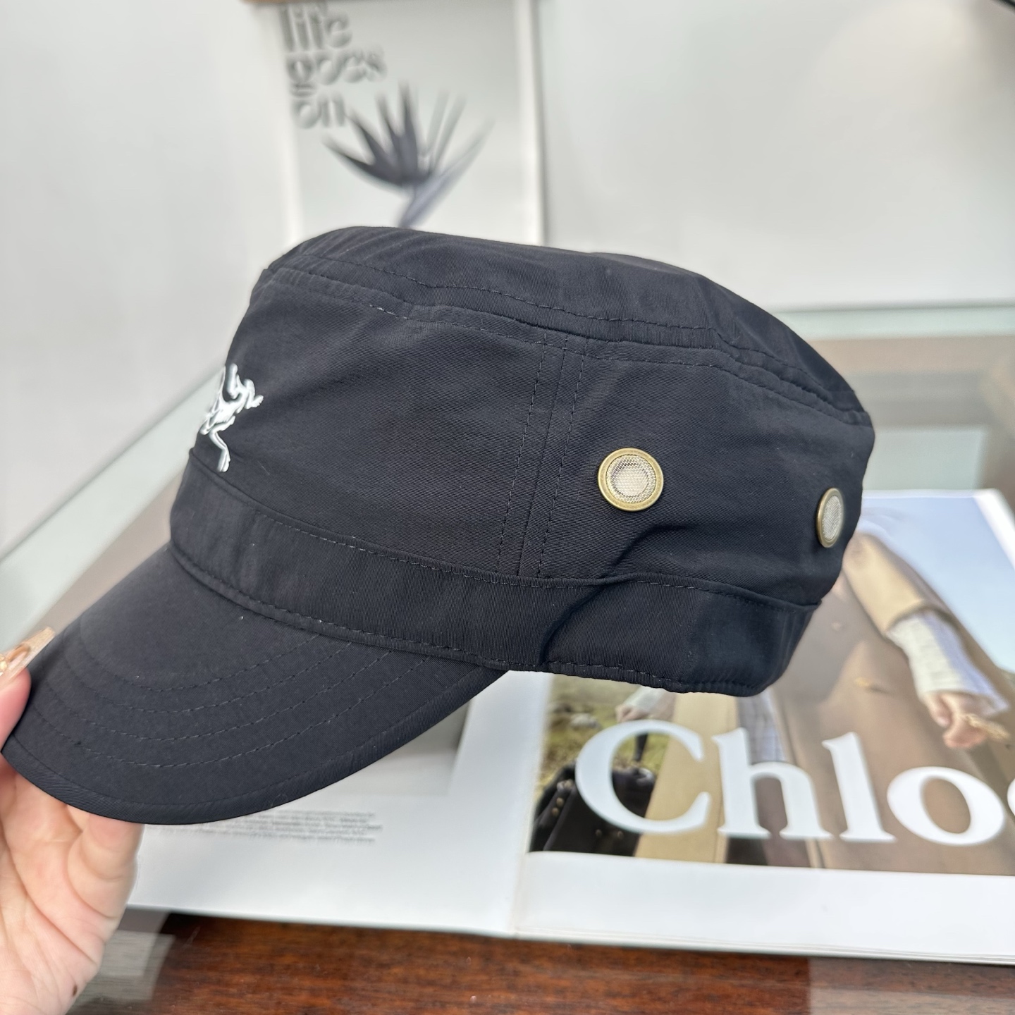 ARCTERYX SMALL BIRD HAT 始祖鸟弯檐棒球帽轻量帽子防晒帽遮阳帽情侣款SMALL B
