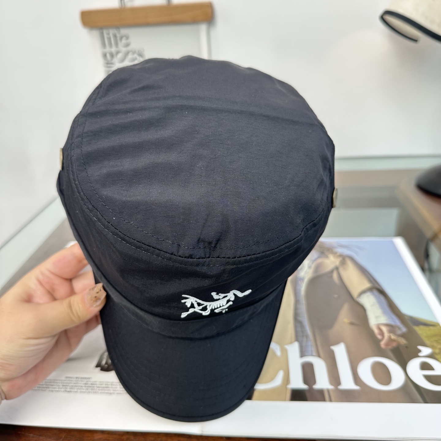 ARCTERYX SMALL BIRD HAT 始祖鸟弯檐棒球帽轻量帽子防晒帽遮阳帽情侣款SMALL B