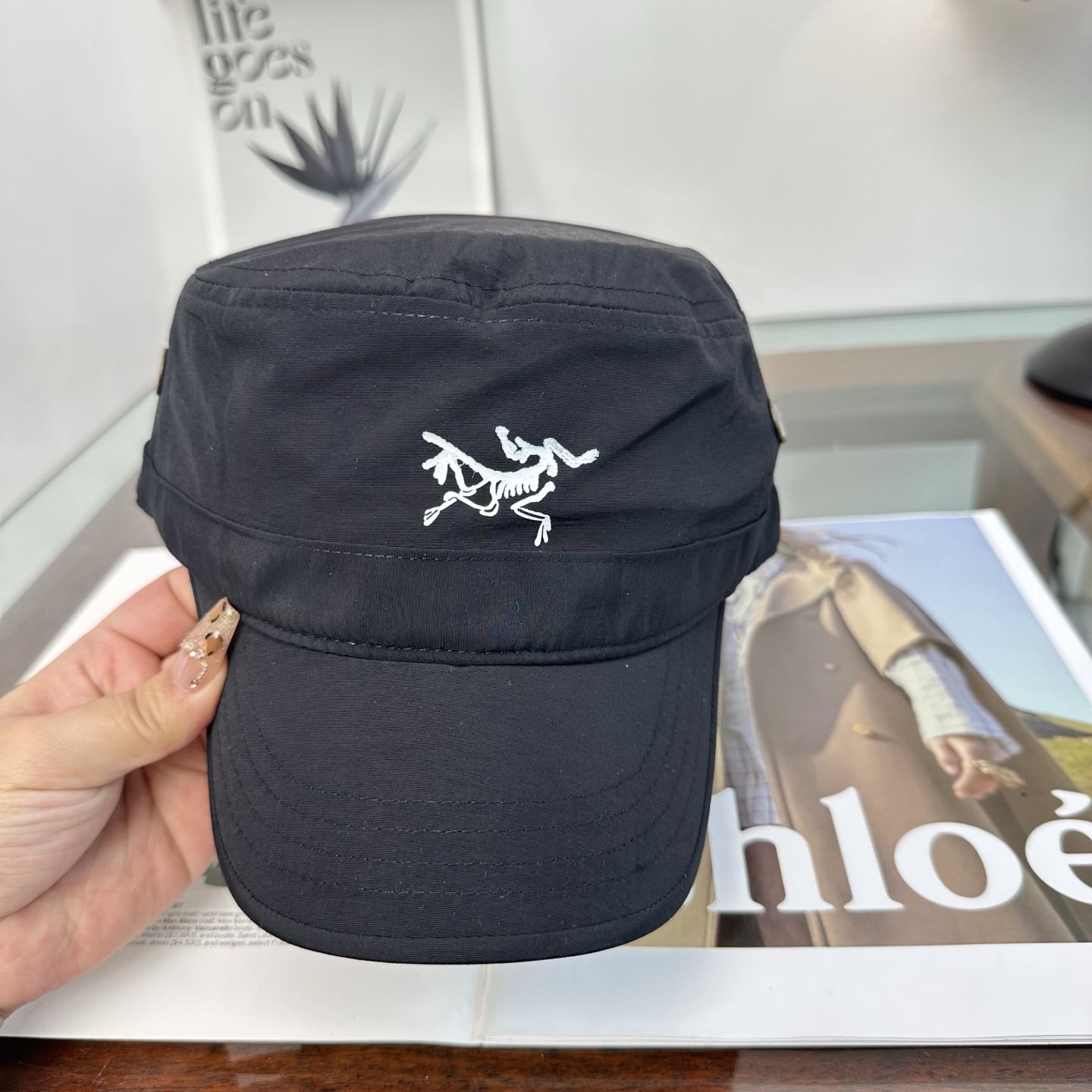ARCTERYX SMALL BIRD HAT 始祖鸟弯檐棒球帽轻量帽子防晒帽遮阳帽情侣款SMALL B