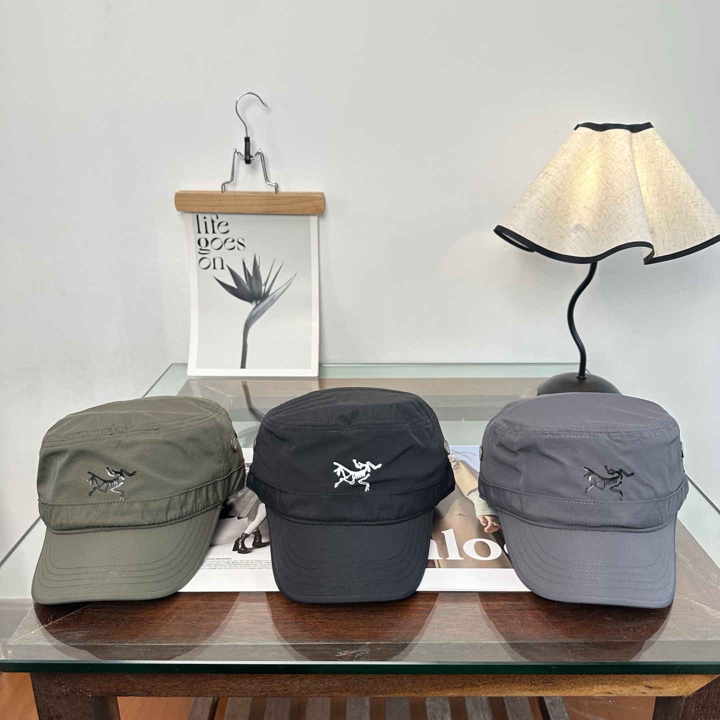 Arc'teryx ARCTERYX SMALL BIRD HAT 始祖鸟弯檐棒球帽轻量帽子防晒帽遮阳帽 SMALL BIRD帽子四季皆宜