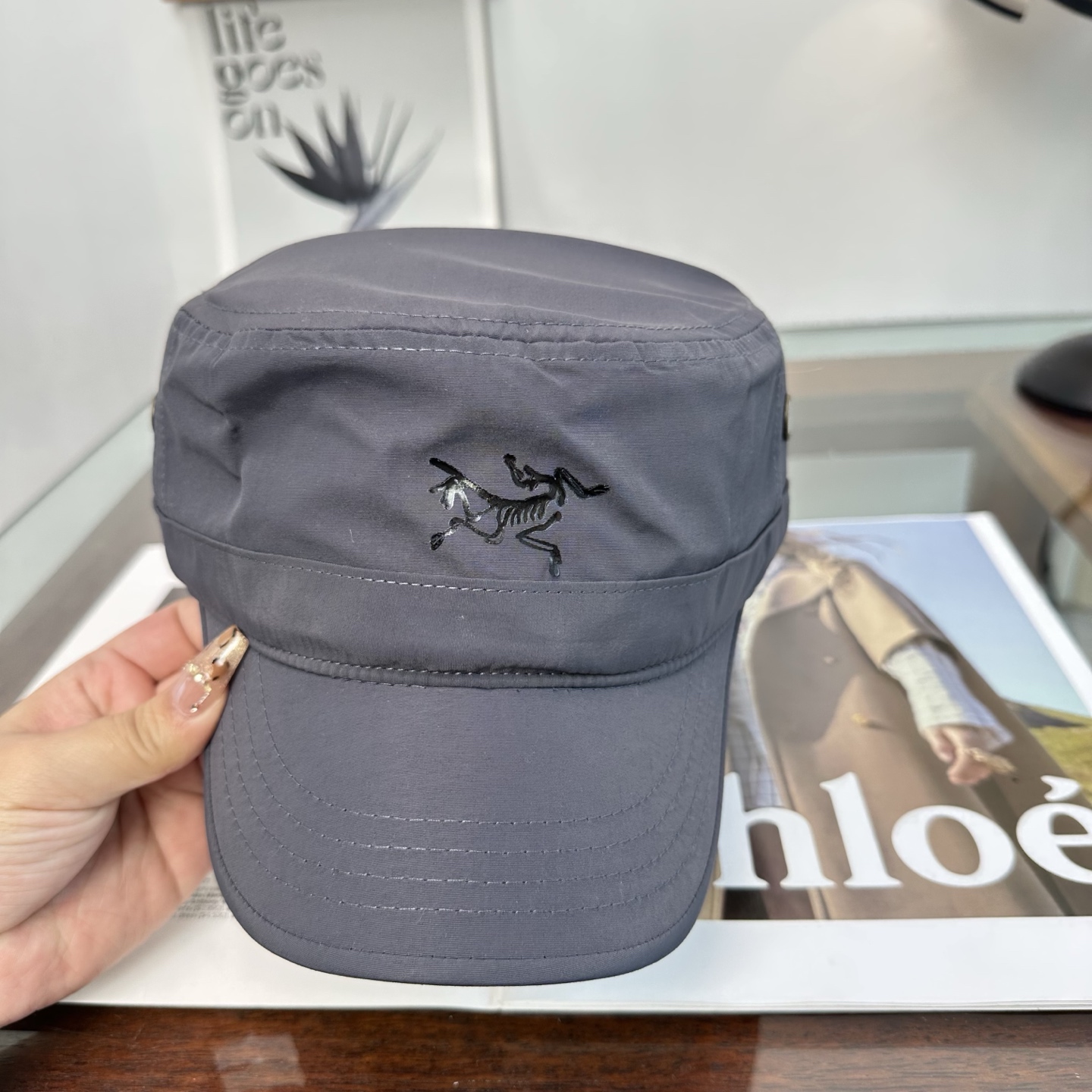 ARCTERYX SMALL BIRD HAT 始祖鸟弯檐棒球帽轻量帽子防晒帽遮阳帽情侣款SMALL B