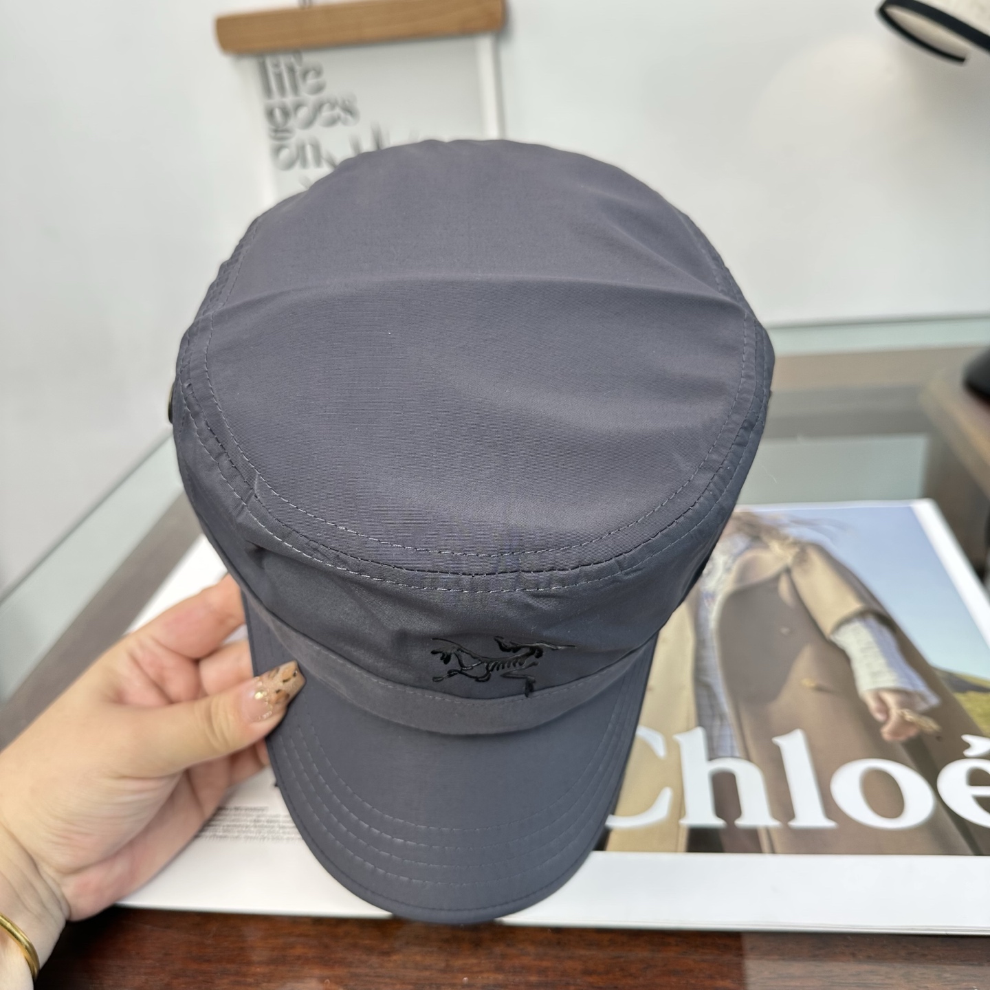 ARCTERYX SMALL BIRD HAT 始祖鸟弯檐棒球帽轻量帽子防晒帽遮阳帽情侣款SMALL B