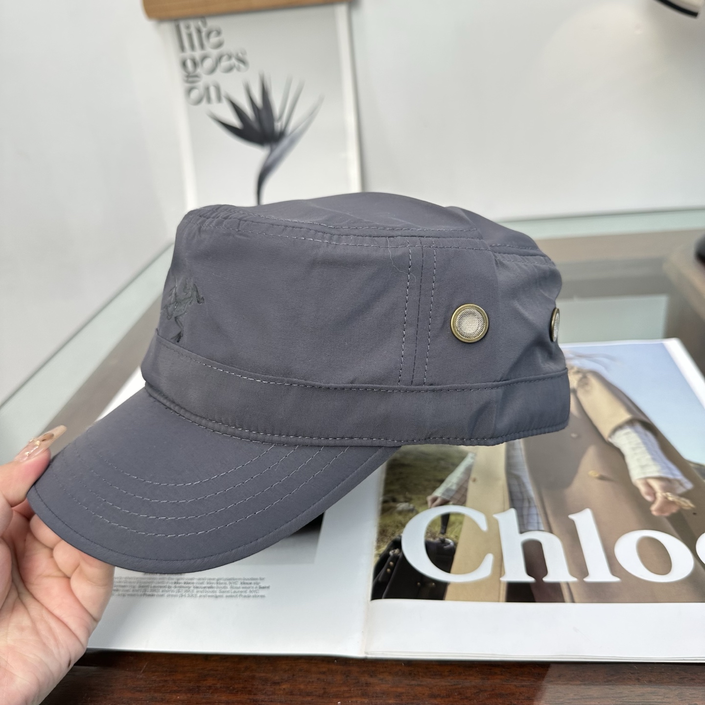 ARCTERYX SMALL BIRD HAT 始祖鸟弯檐棒球帽轻量帽子防晒帽遮阳帽情侣款SMALL B
