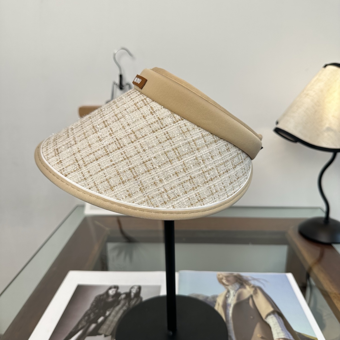 Miu Miu miumiu 缪缪 轻奢名媛风空顶帽 小仙女发箍空顶哦 透气不闷头…夏季