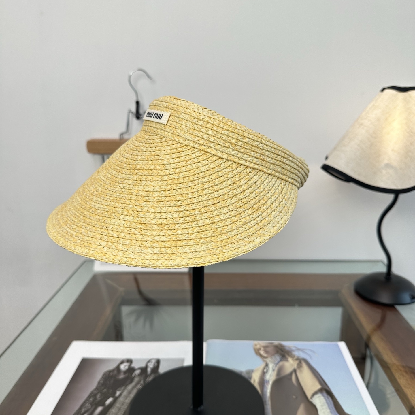 Miu Miu miumiu 缪缪 轻奢名媛风空顶帽 小仙女发箍空顶哦 透气不闷头…夏季